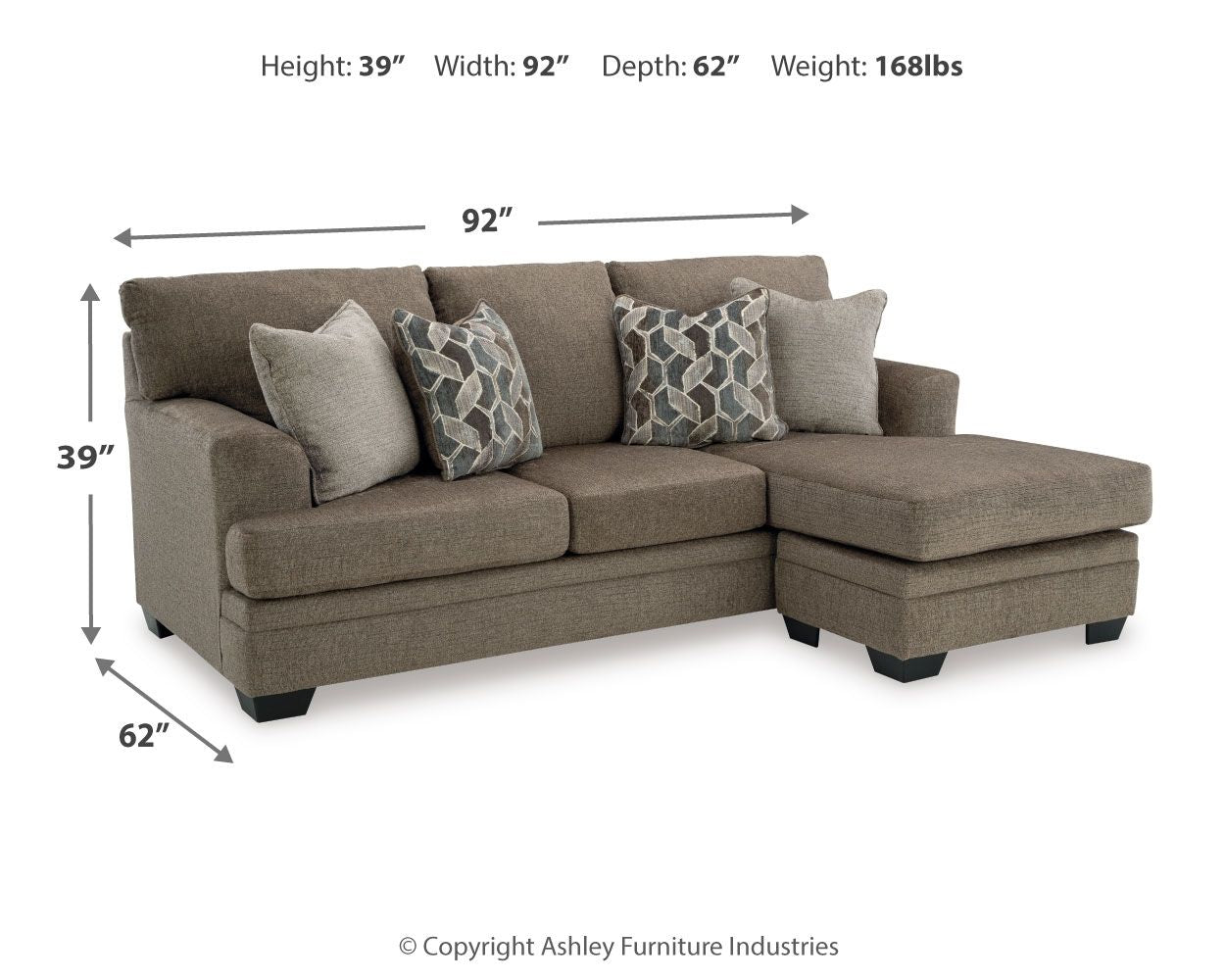 Stonemeade - Sofa Chaise - Urban Living Furniture (Los Angeles, CA)