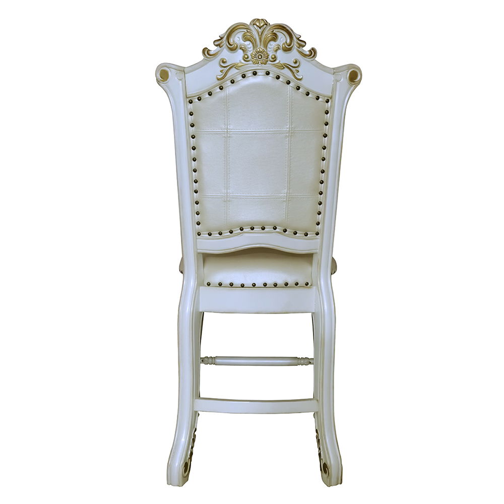 Vendome - Counter Height Chair (Set of 2) - Antique Pearl - Urban Living Furniture (Los Angeles, CA)