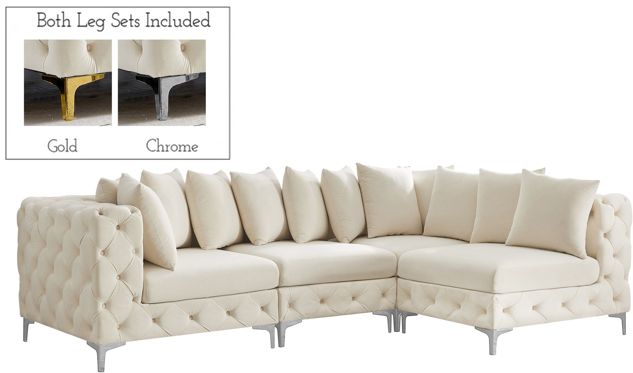 Tremblay - 4 Piece Modular Sectional - Urban Living Furniture (Los Angeles, CA)