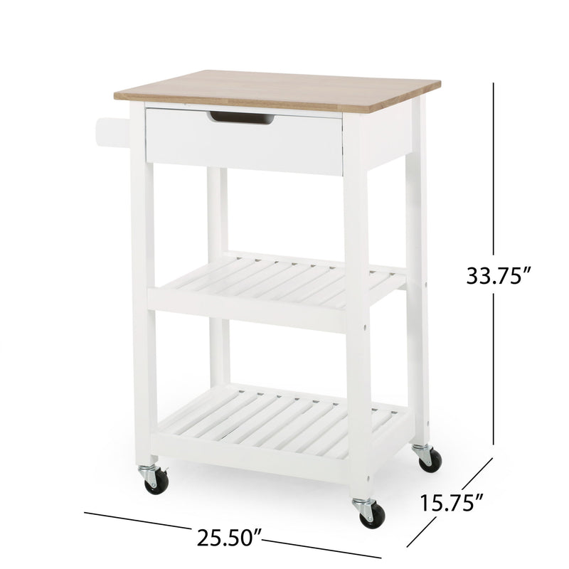 Tattnall - Kitchen Cart With Wheels