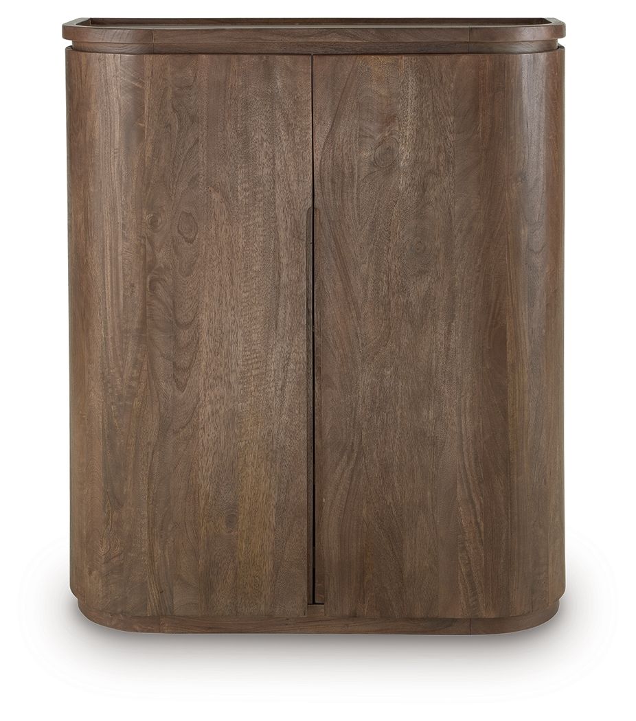 Landermont - Medium Brown - Bar Cabinet - Urban Living Furniture (Los Angeles, CA)