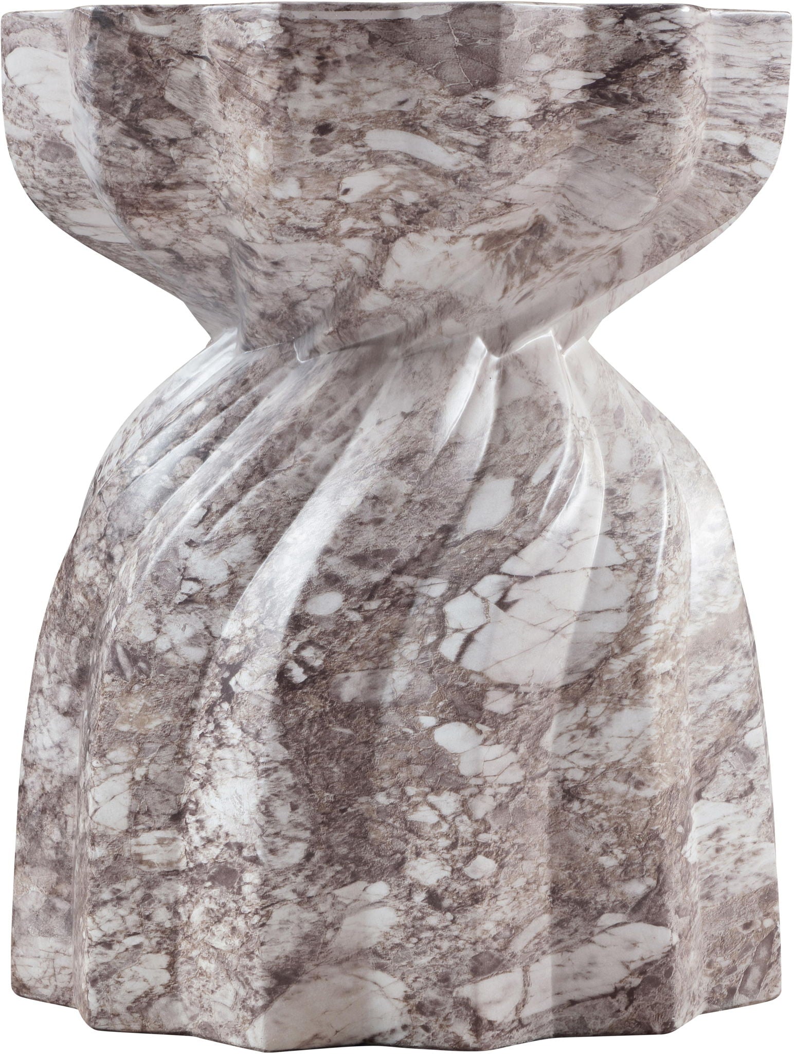 Caserta - Marble Finish Concrete End Table - Urban Living Furniture (Los Angeles, CA)