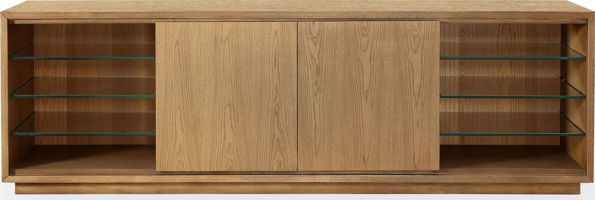 One - Coastal Modern TV Console - Bisque