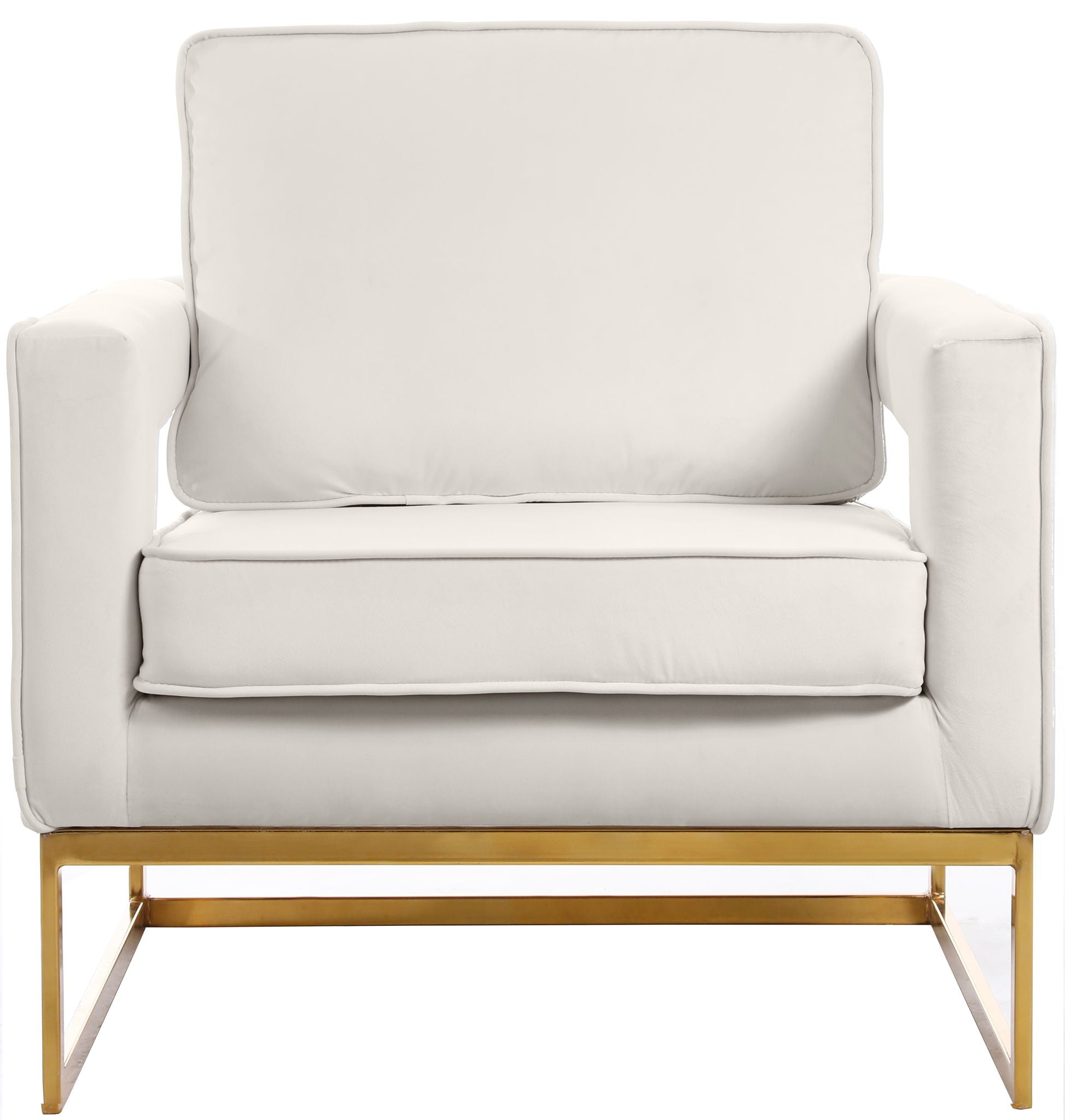 Noah - Accent Chair with Gold Legs - Urban Living Furniture (Los Angeles, CA)