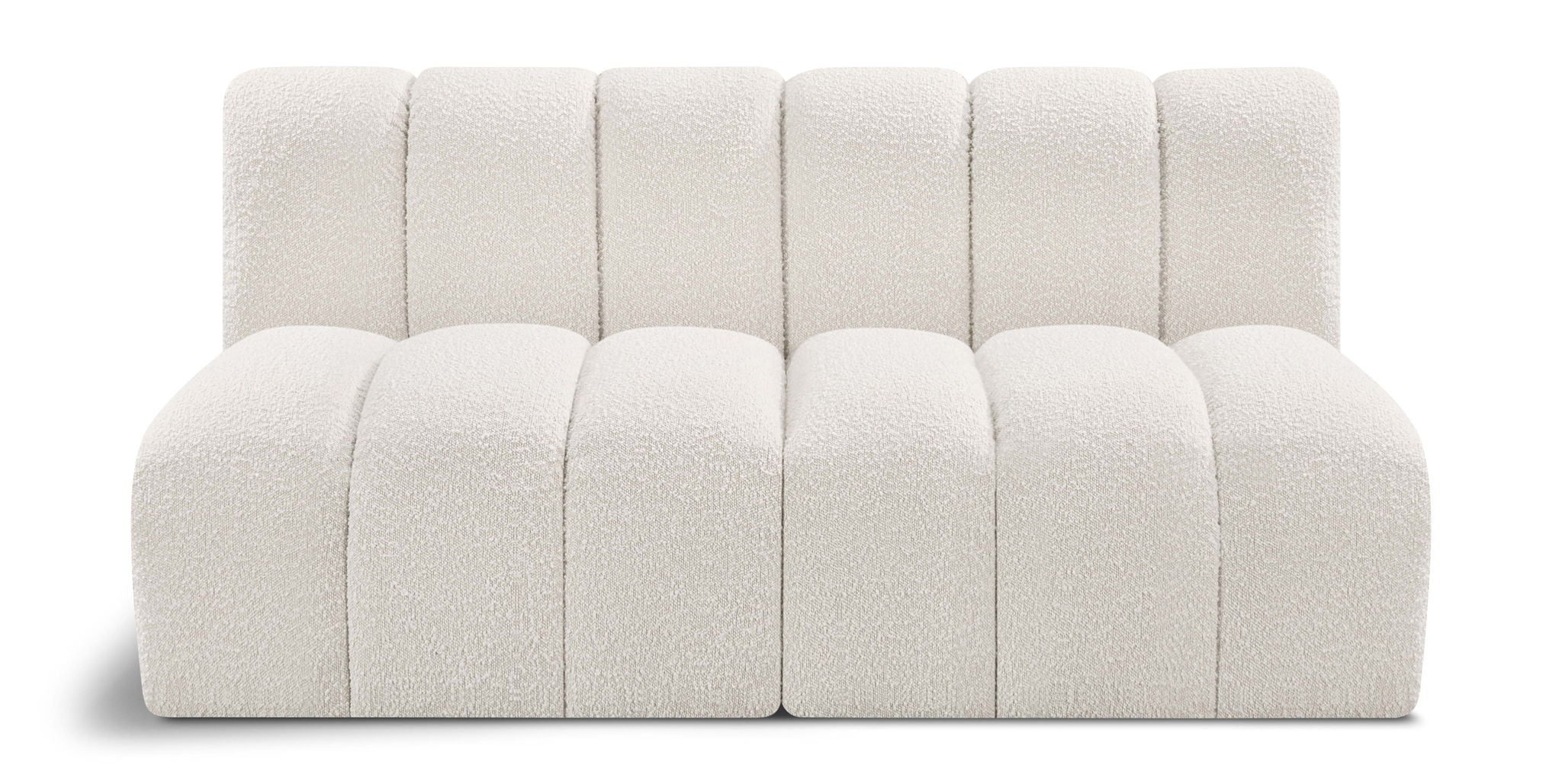 Arc - Boucle Fabric 2 Seats Modular Sofa - Urban Living Furniture (Los Angeles, CA)