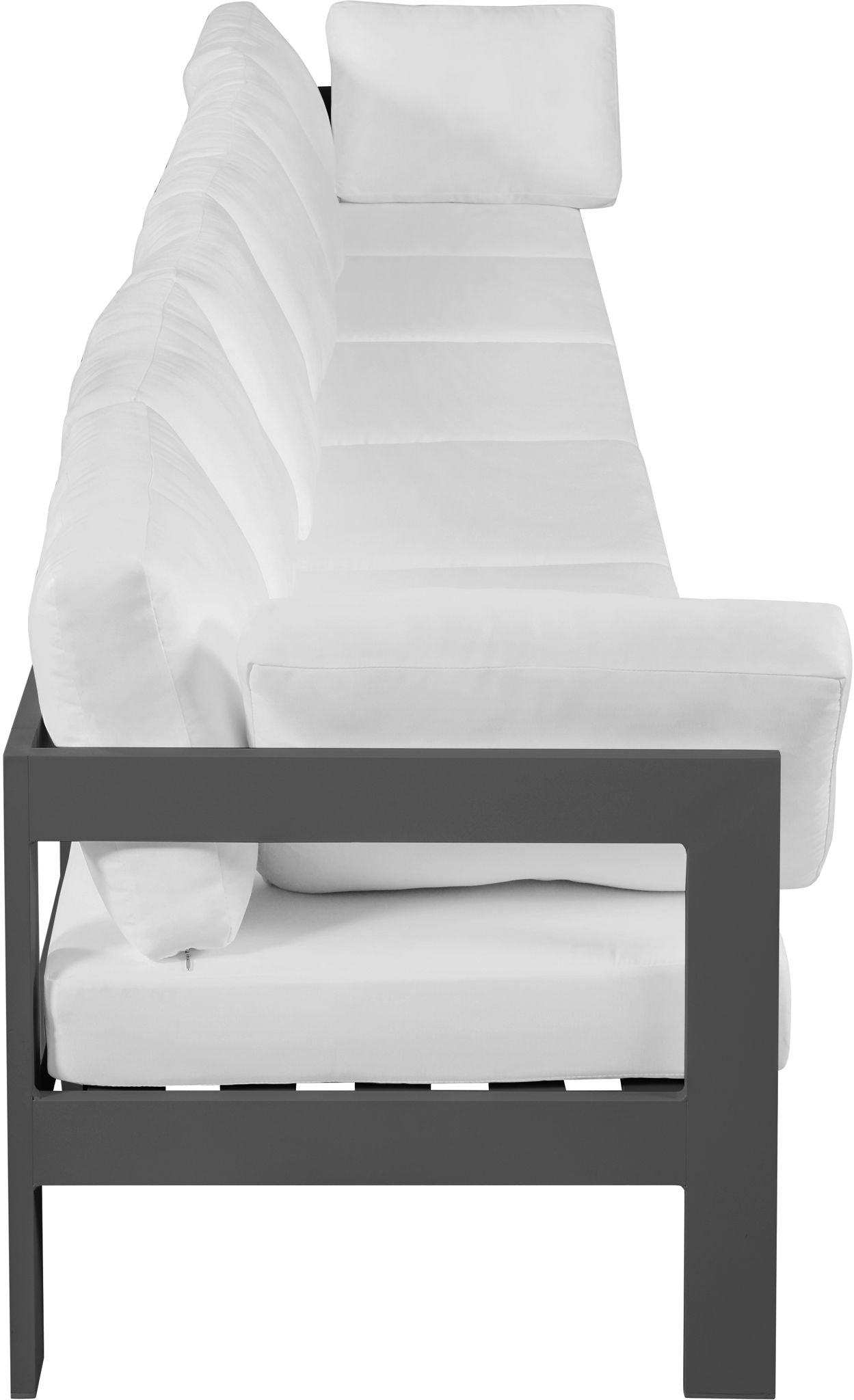 Nizuc - Outdoor Patio 6 Seat Modular Sofa With Gray Frame - Urban Living Furniture (Los Angeles, CA)