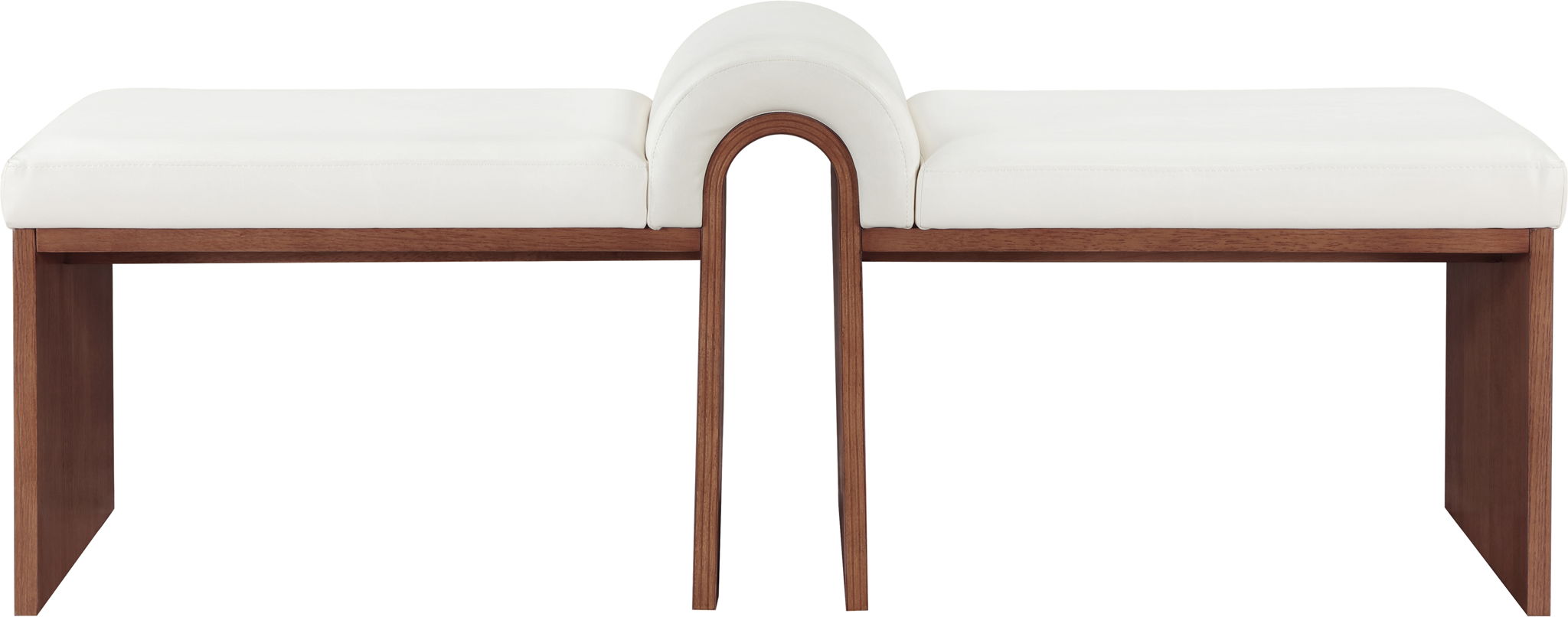 Delphine - Bench - Walnut Base