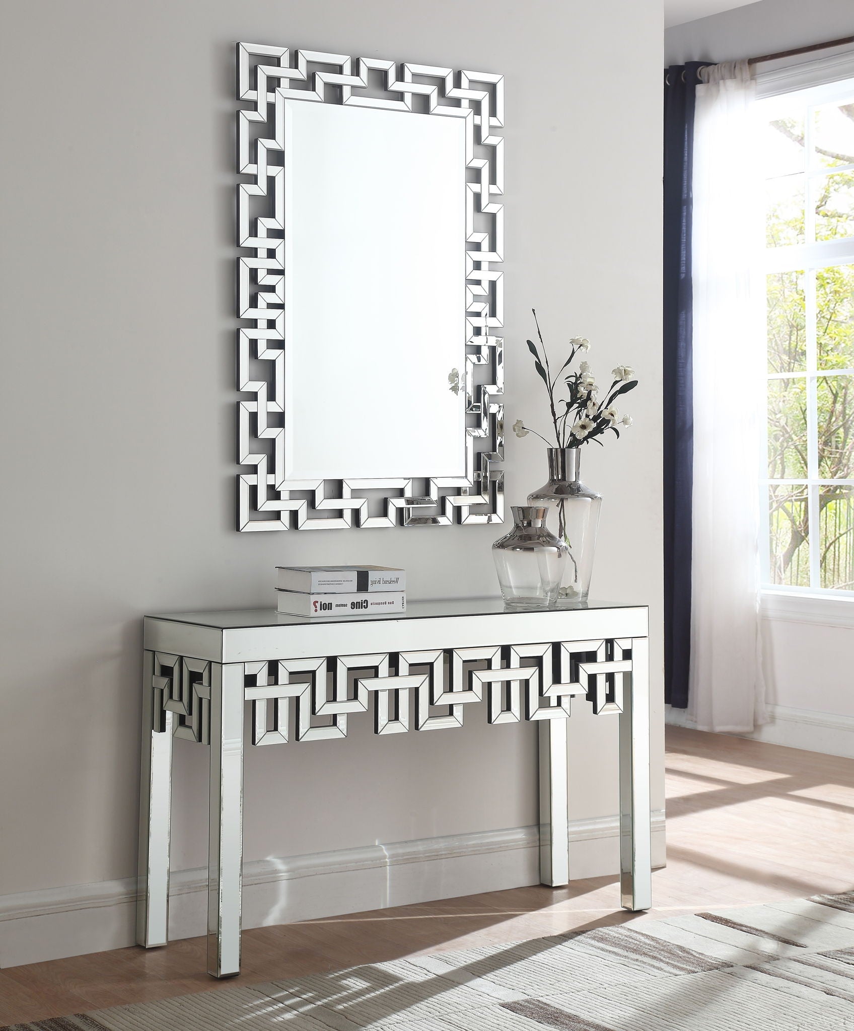 Aria - Console Table - Pearl Silver - Urban Living Furniture (Los Angeles, CA)