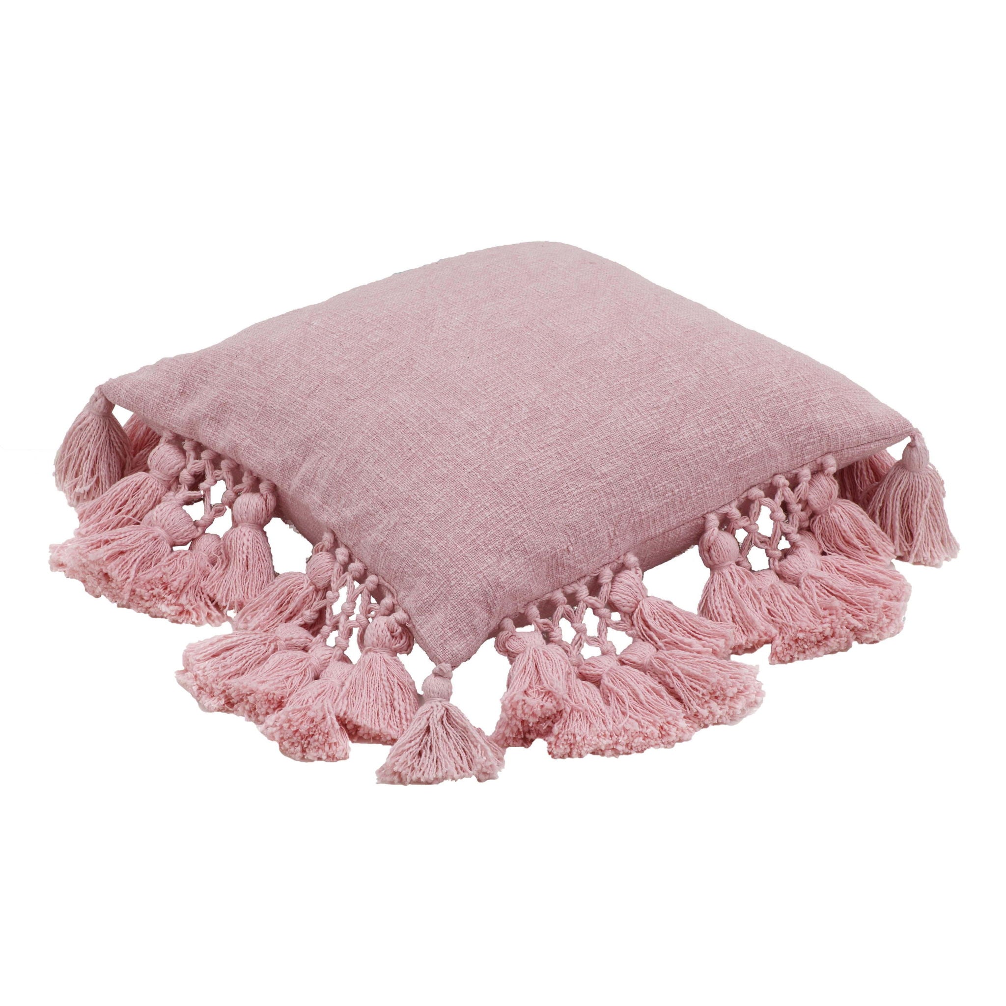 Stone Washed - Cotton Tasseled Pillow - Urban Living Furniture (Los Angeles, CA)