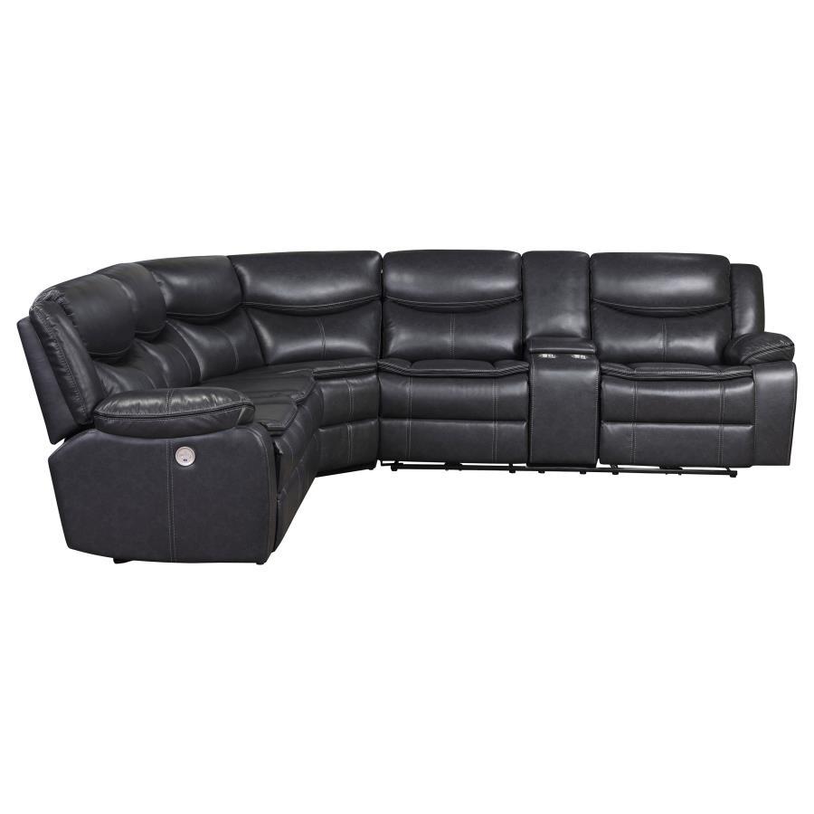 Sycamore - Upholstered Power Reclining Sectional Sofa - Urban Living Furniture (Los Angeles, CA)