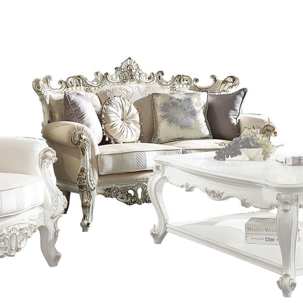 Picardy II - Loveseat - Fabric & Antique Pearl - Urban Living Furniture (Los Angeles, CA)