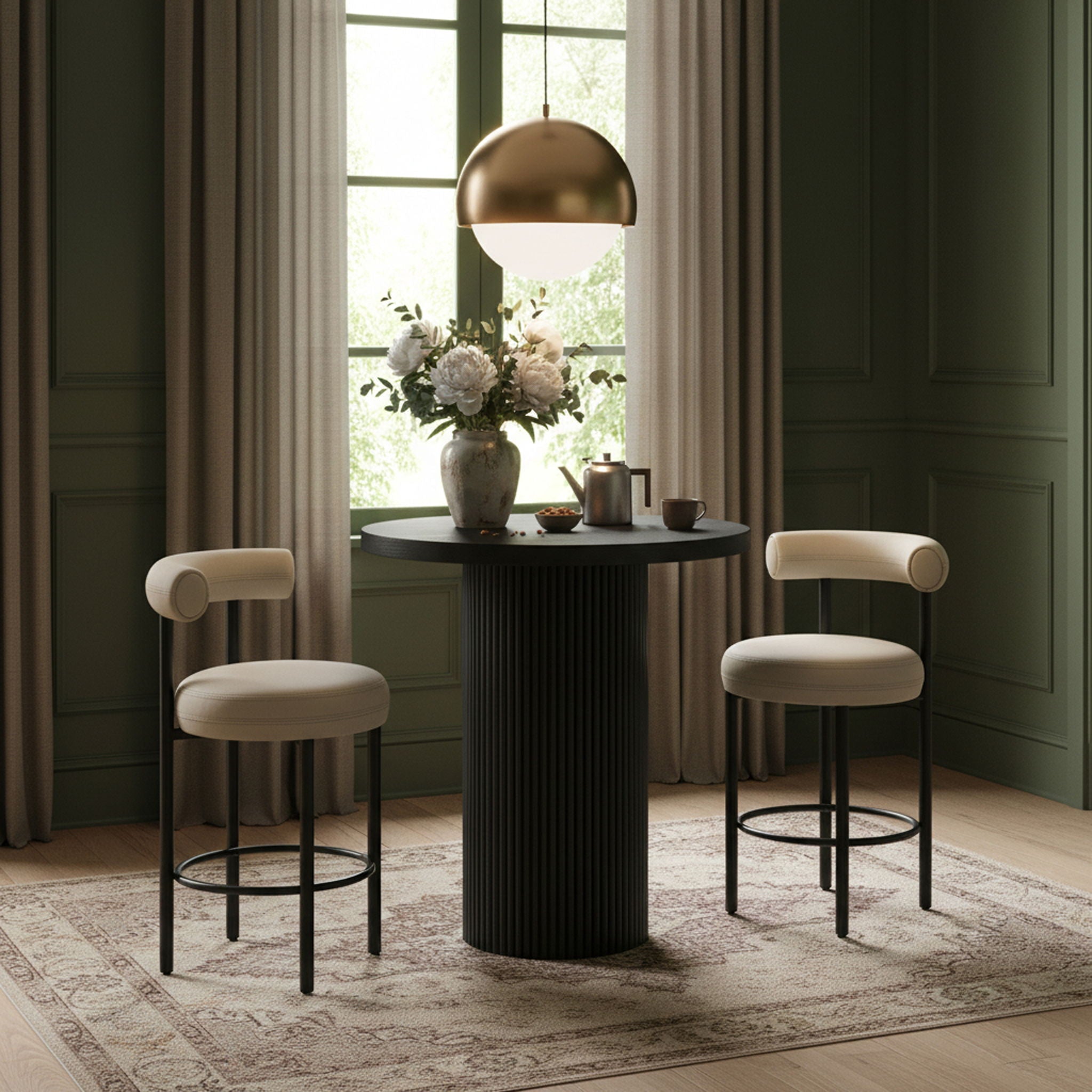 Belinda - Oak Veneer Table - Urban Living Furniture (Los Angeles, CA)