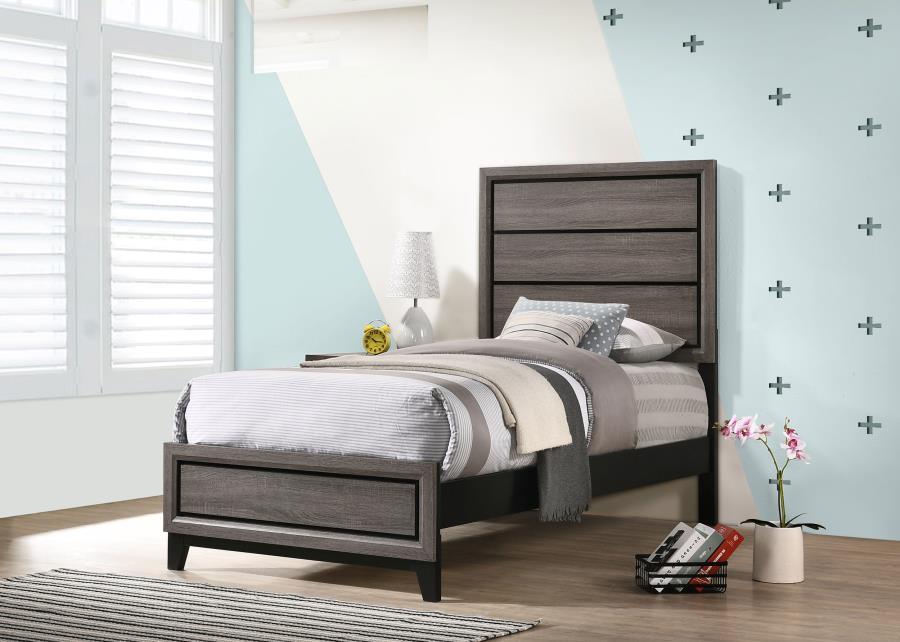Watson - Wood Panel Bed