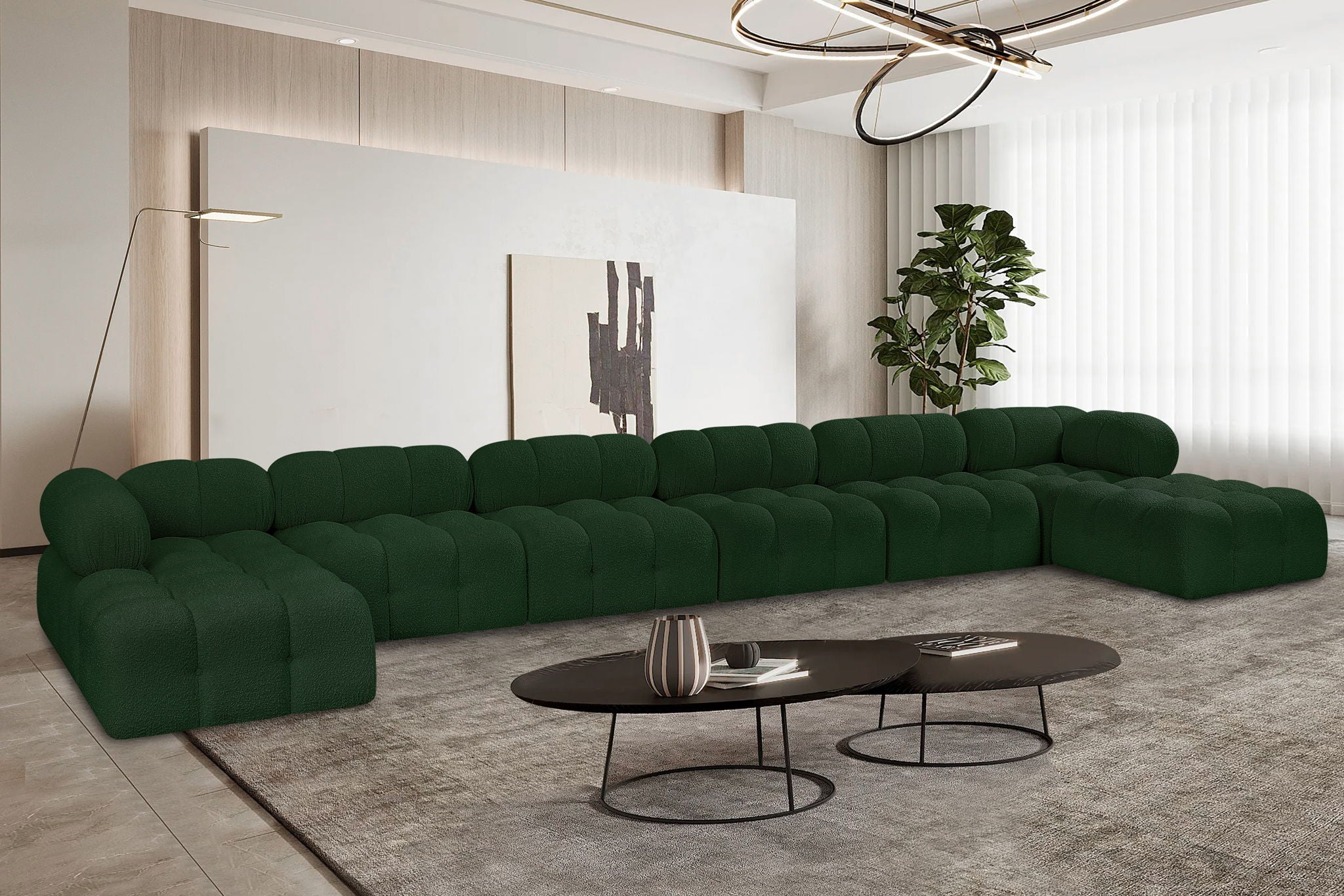 Ames - 8 Piece Fabric Modular Sectional - Urban Living Furniture (Los Angeles, CA)