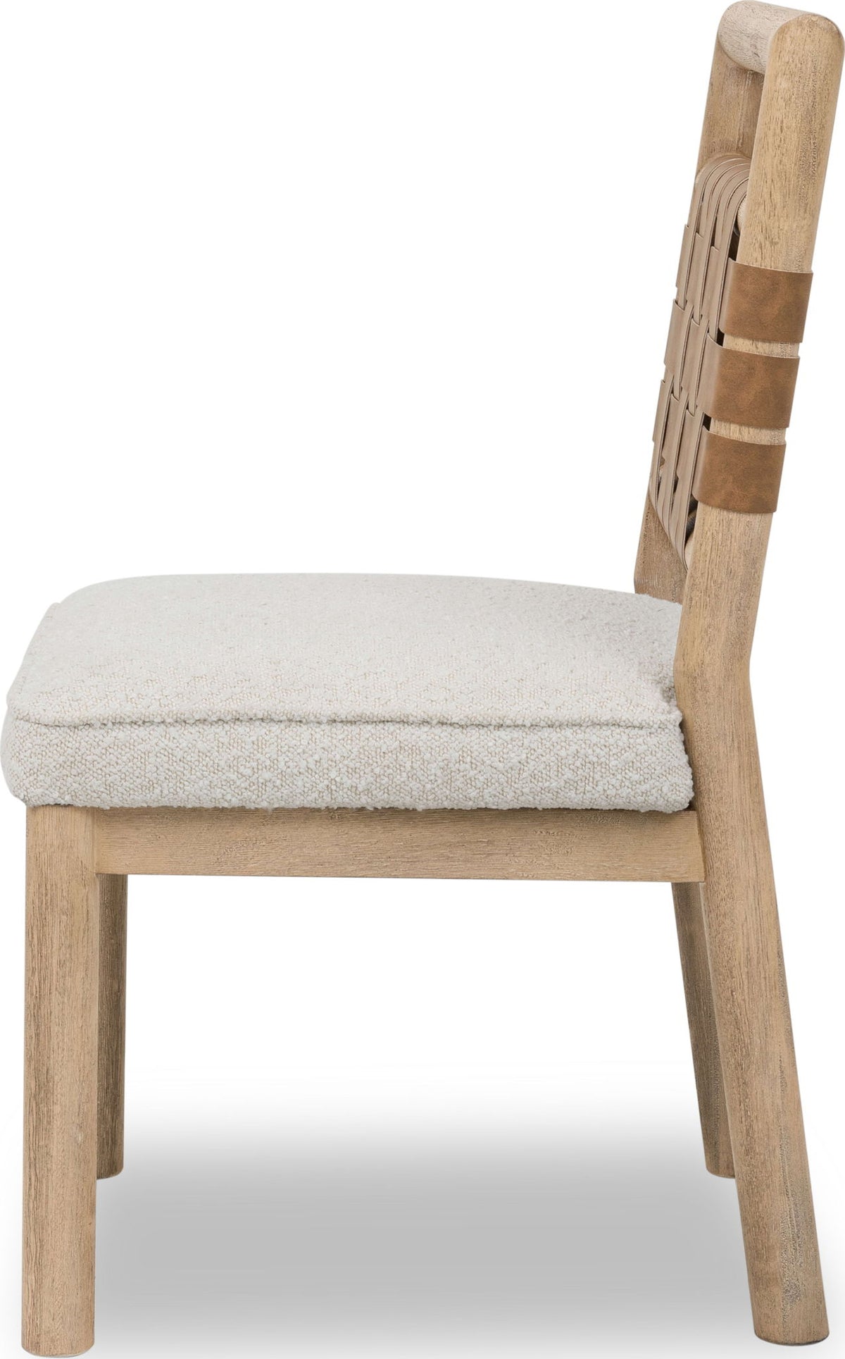 Dorsey - Weaven Dining Chair (Set of 2) - Ginger / Ricotta