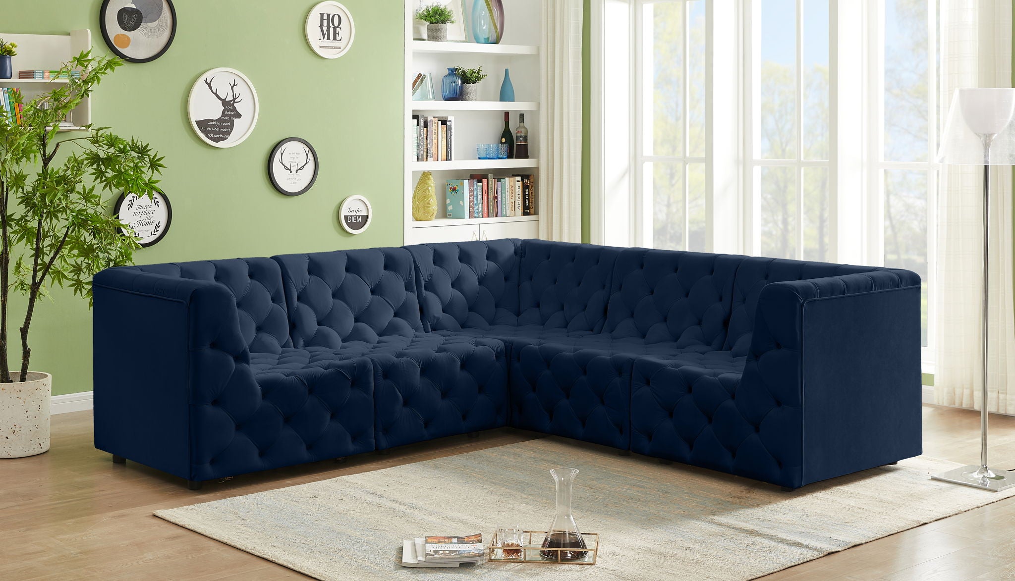 Tuft - 5 Piece Modular Sectional - Urban Living Furniture (Los Angeles, CA)