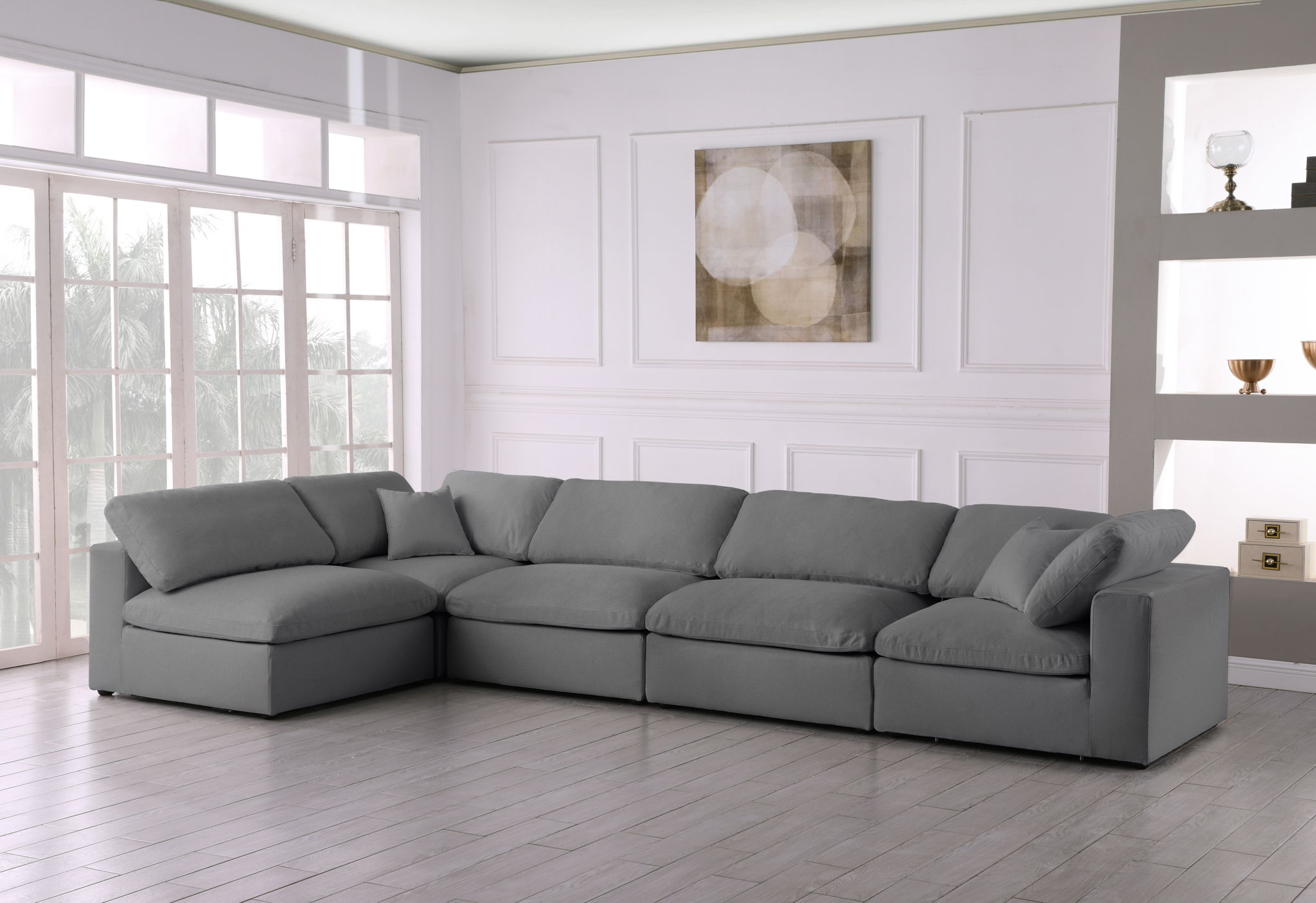 Serene - 5 Piece Modular Sectional - Urban Living Furniture (Los Angeles, CA)