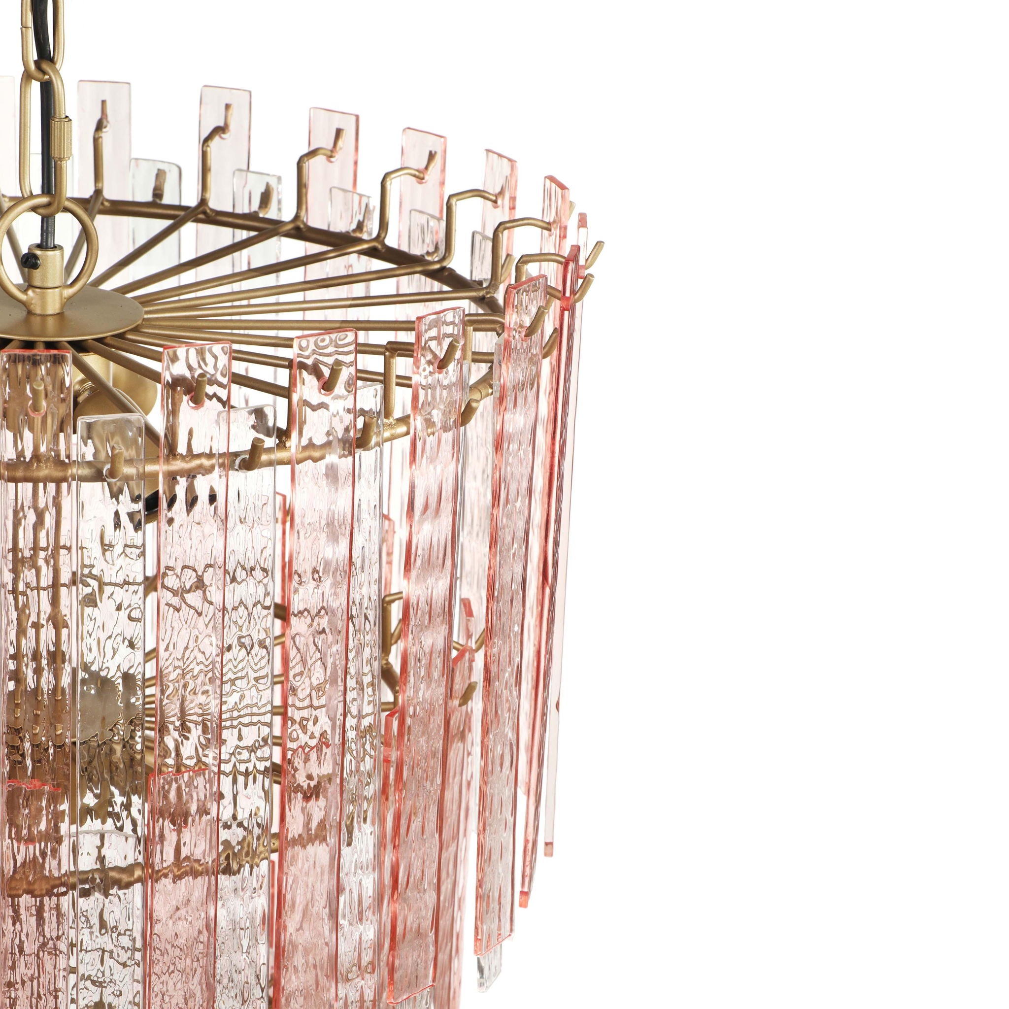 Hampshire - 3-Tier Chandelier - Pink - Urban Living Furniture (Los Angeles, CA)