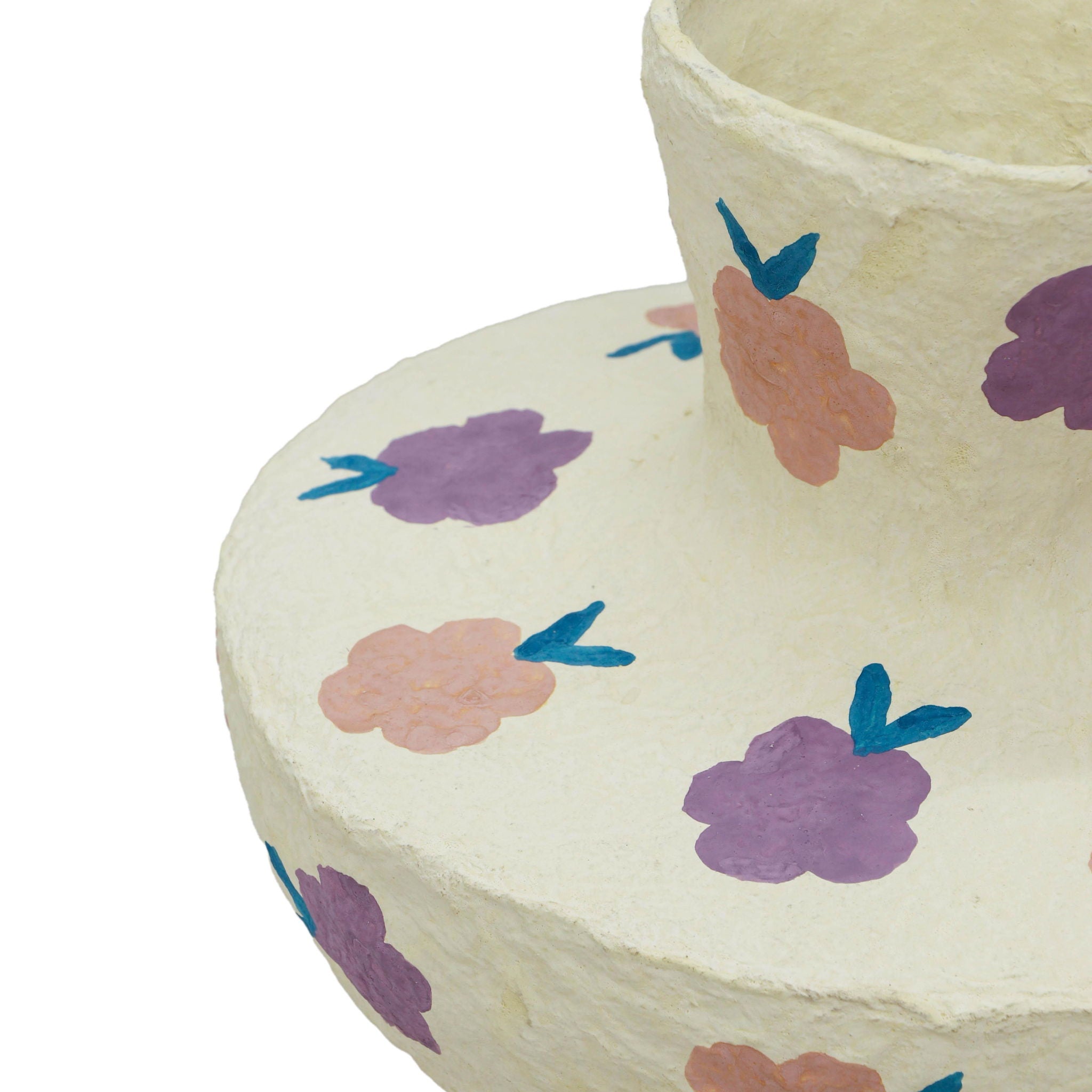 Cotton Mache - Blossoms Vase - Spring - Urban Living Furniture (Los Angeles, CA)