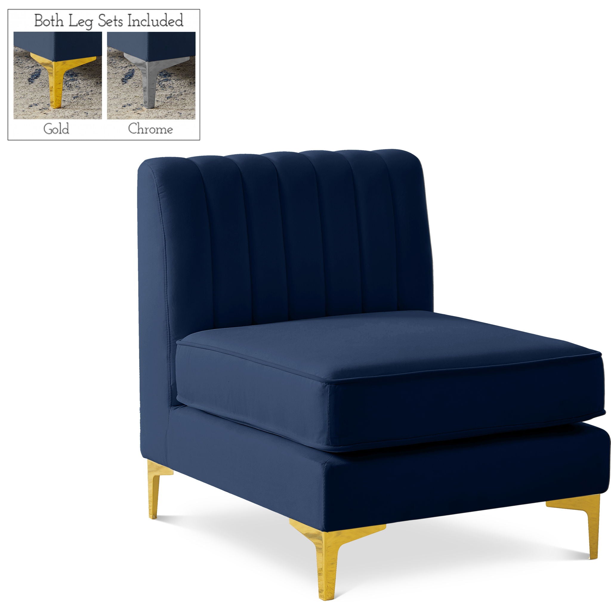 Alina - Armless Chair - Urban Living Furniture (Los Angeles, CA)