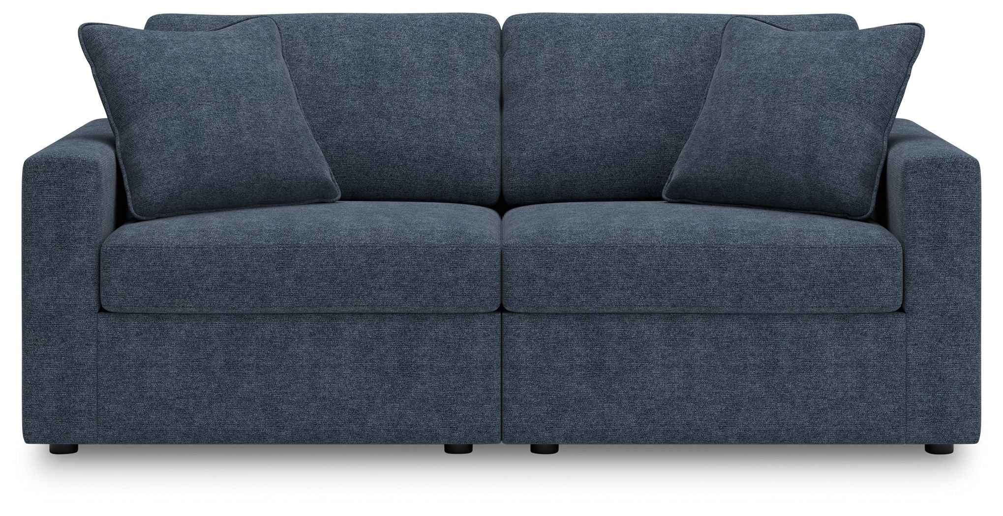 Modmax - Ink - 2-Piece Sectional Loveseat - Fabric - Urban Living Furniture (Los Angeles, CA)