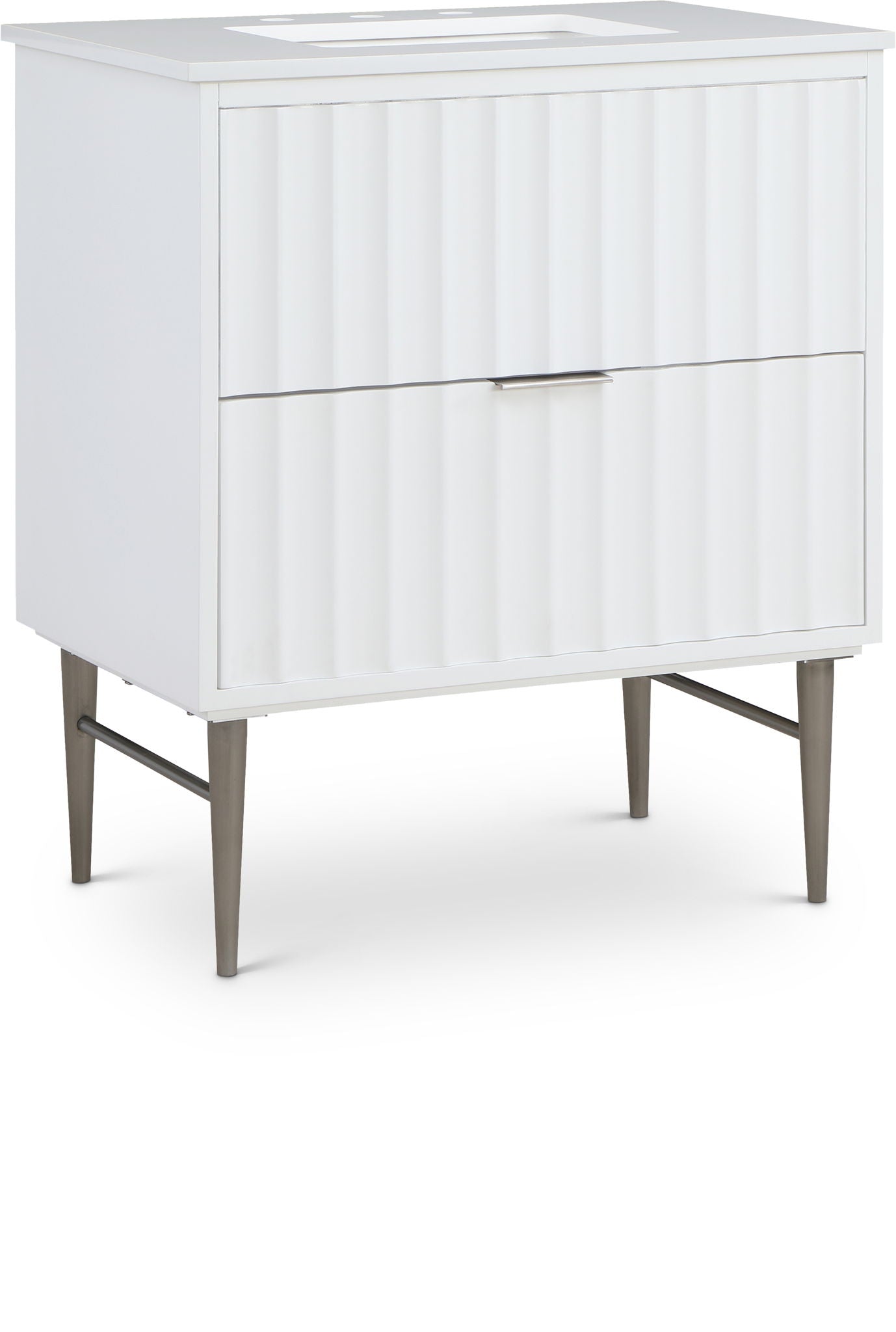 Modernist - Bathroom Vanity With Chrome Legs - Urban Living Furniture (Los Angeles, CA)