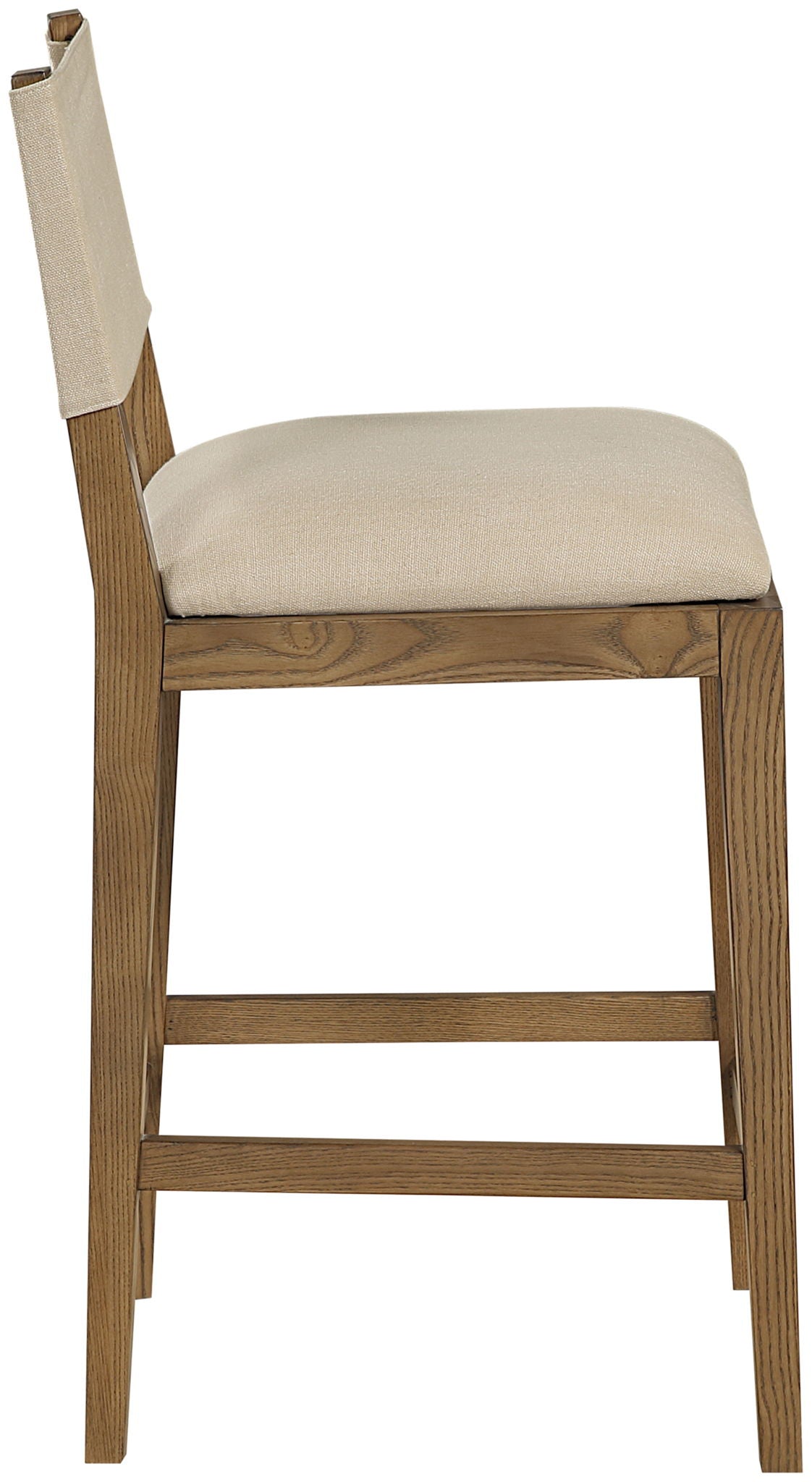 Avon - Linen Textured Performance Fabric Counter Stool