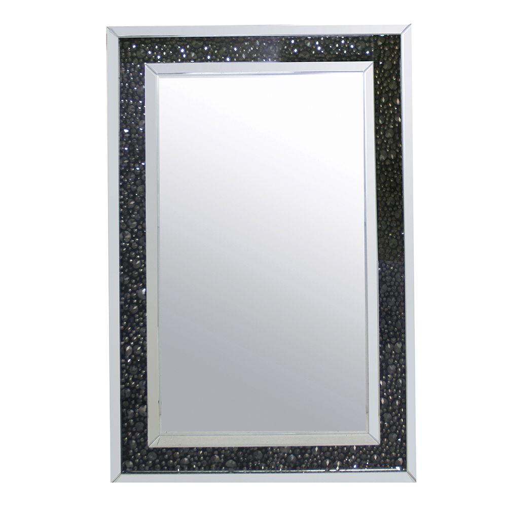 Nysa - 47" X 32" Accent Mirror - Mirrored & Faux Crystals - Urban Living Furniture (Los Angeles, CA)