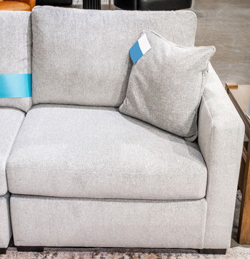 ModMax Luxe - RAF Corner Chair - Flint - Urban Living Furniture (Los Angeles, CA)