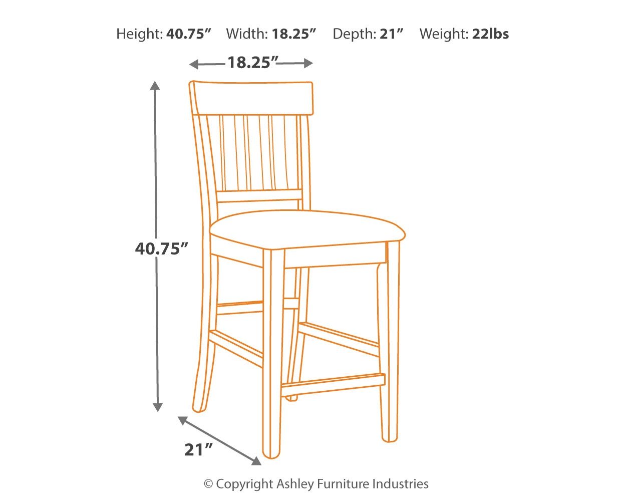 Haddigan - Dark Brown - Upholstered Barstool (Set of 2) - Urban Living Furniture (Los Angeles, CA)