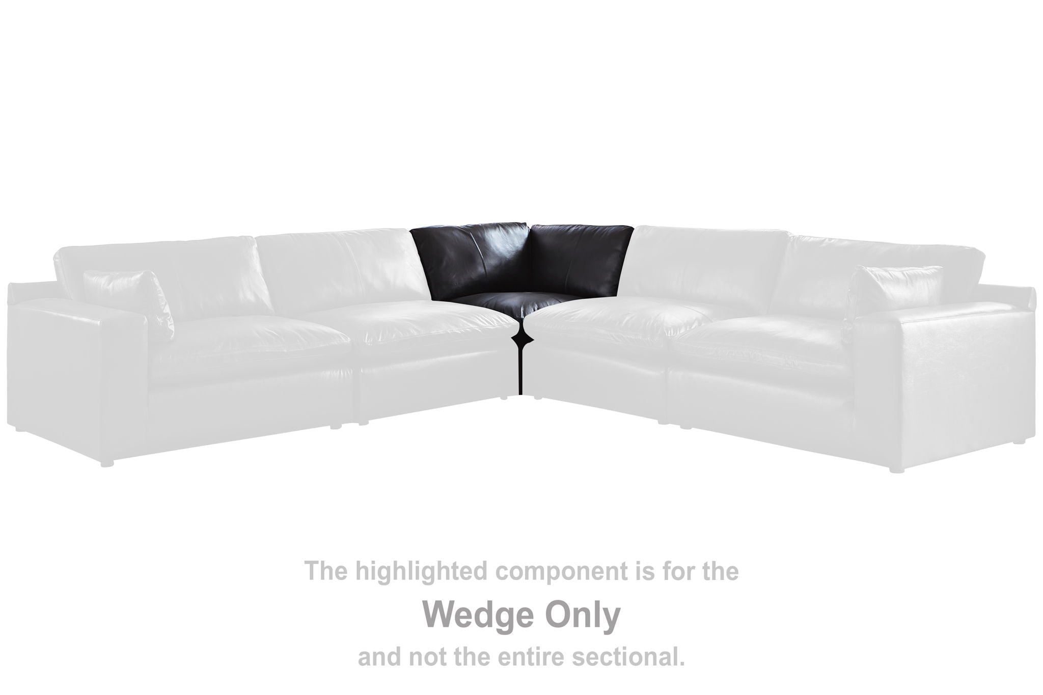 Emilia - Wedge - Black - Urban Living Furniture (Los Angeles, CA)