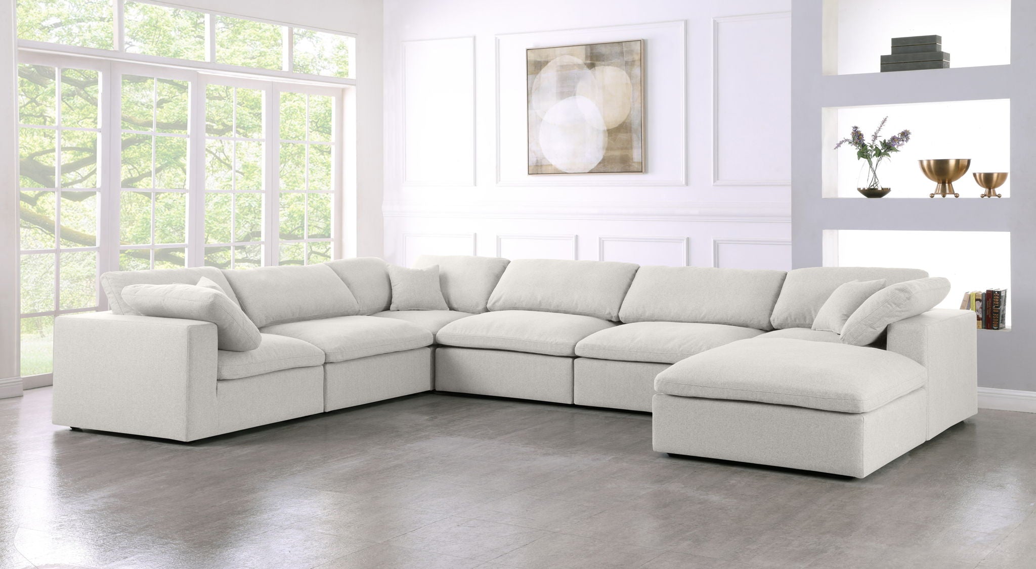 Serene - 7 Piece Modular Sectional - Urban Living Furniture (Los Angeles, CA)