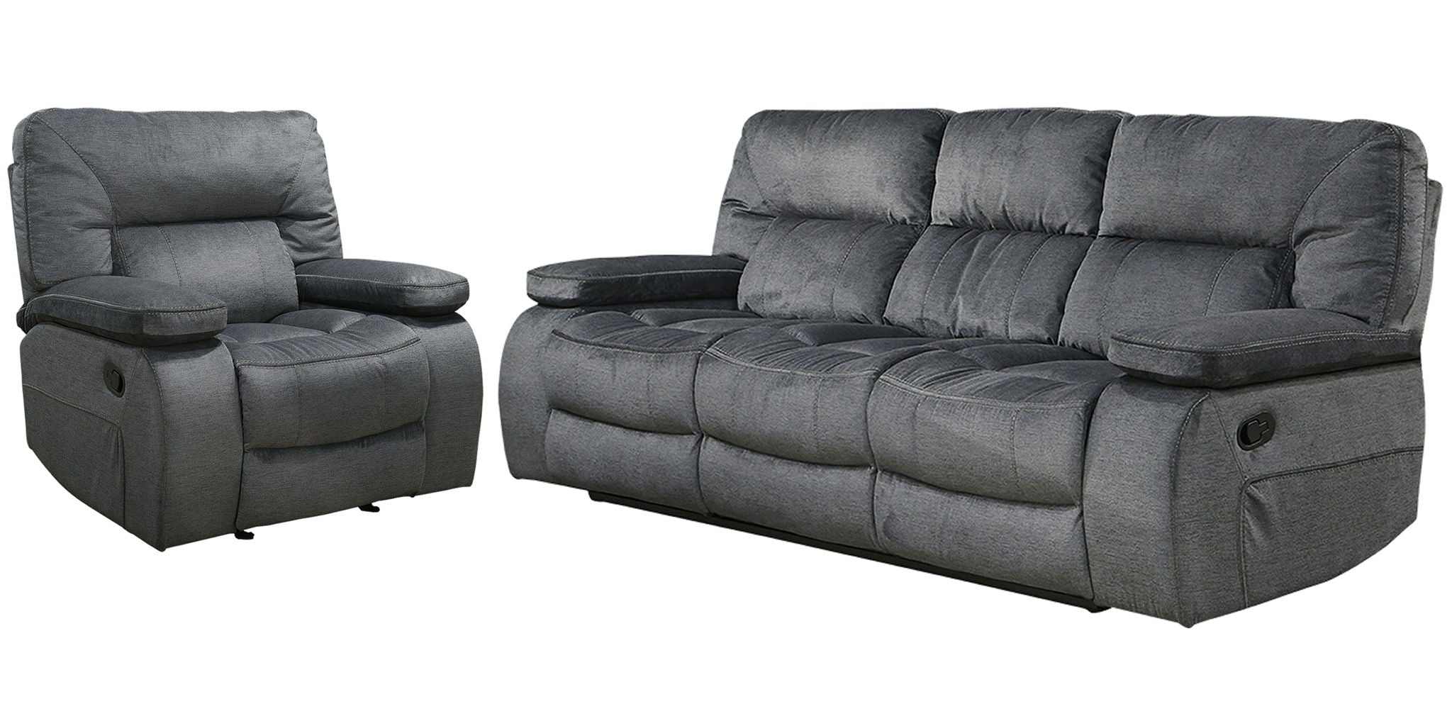 Chapman - Manual Reclining Sofa Set - Urban Living Furniture (Los Angeles, CA)