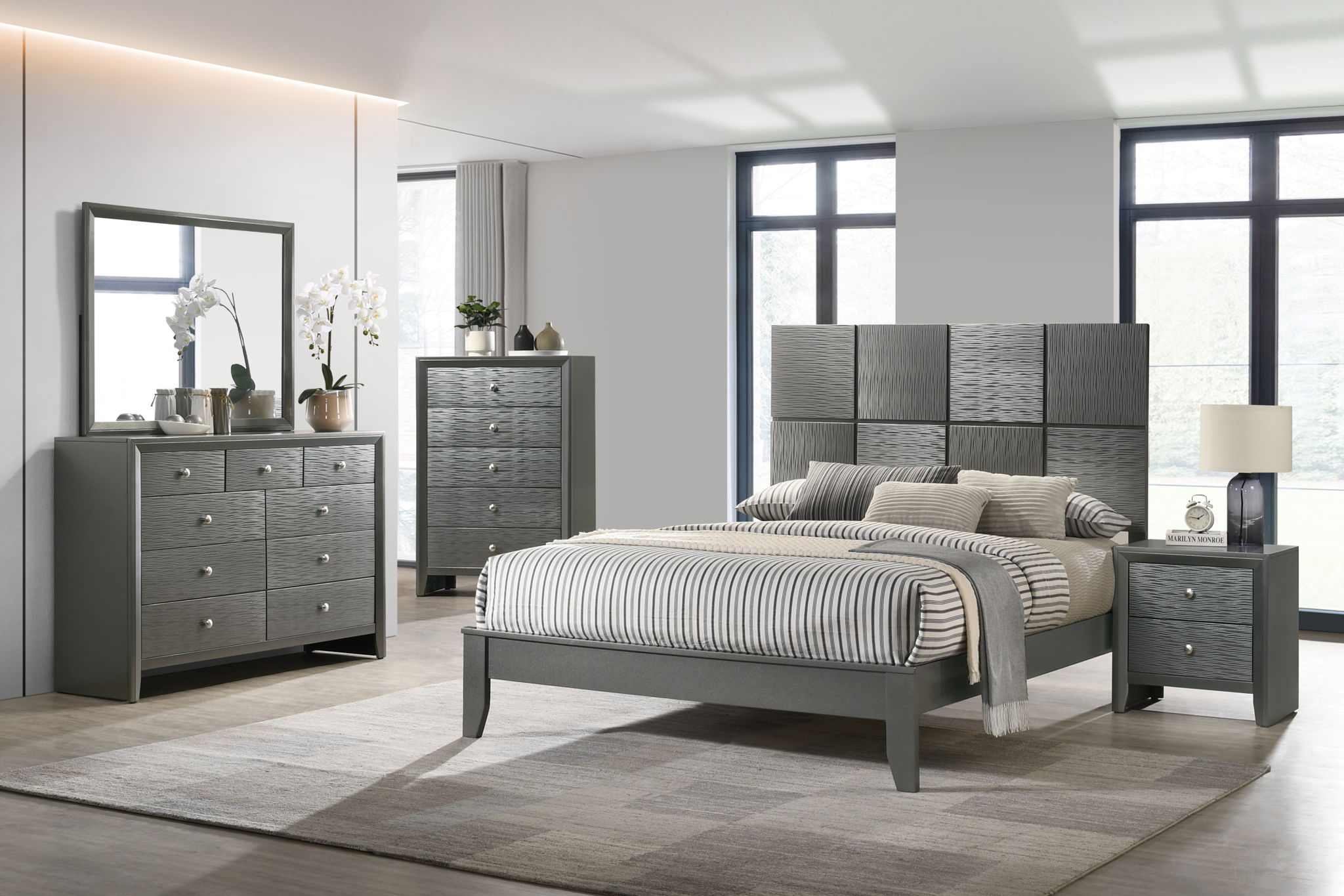 Denker - Bed - Urban Living Furniture (Los Angeles, CA)