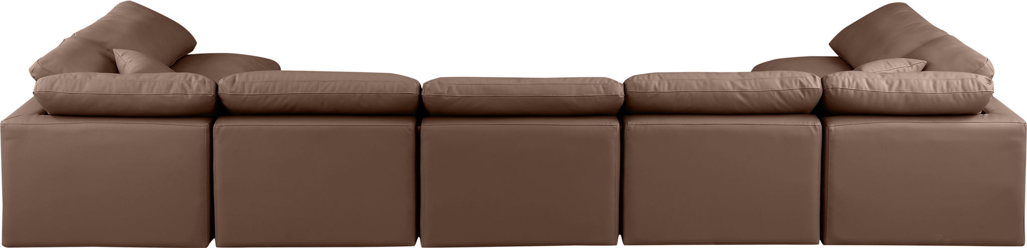 Indulge - Faux Leather 7 Piece Modular U-Shaped Sectional - Urban Living Furniture (Los Angeles, CA)