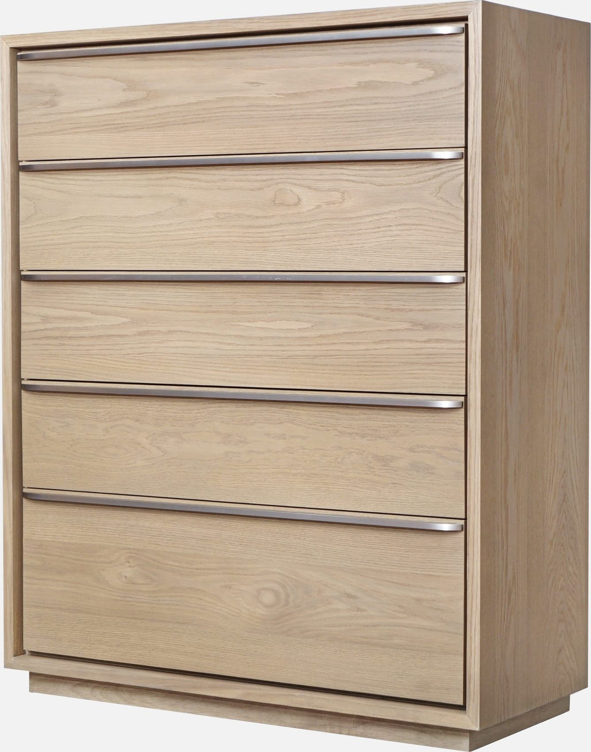 One - Coastal Modern Five Drawer Chest - Bisque