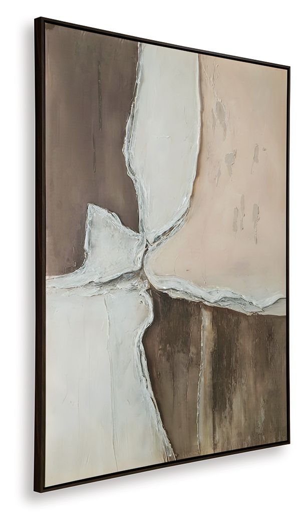 Junward - Brown / Tan / White - Wall Art - Urban Living Furniture (Los Angeles, CA)