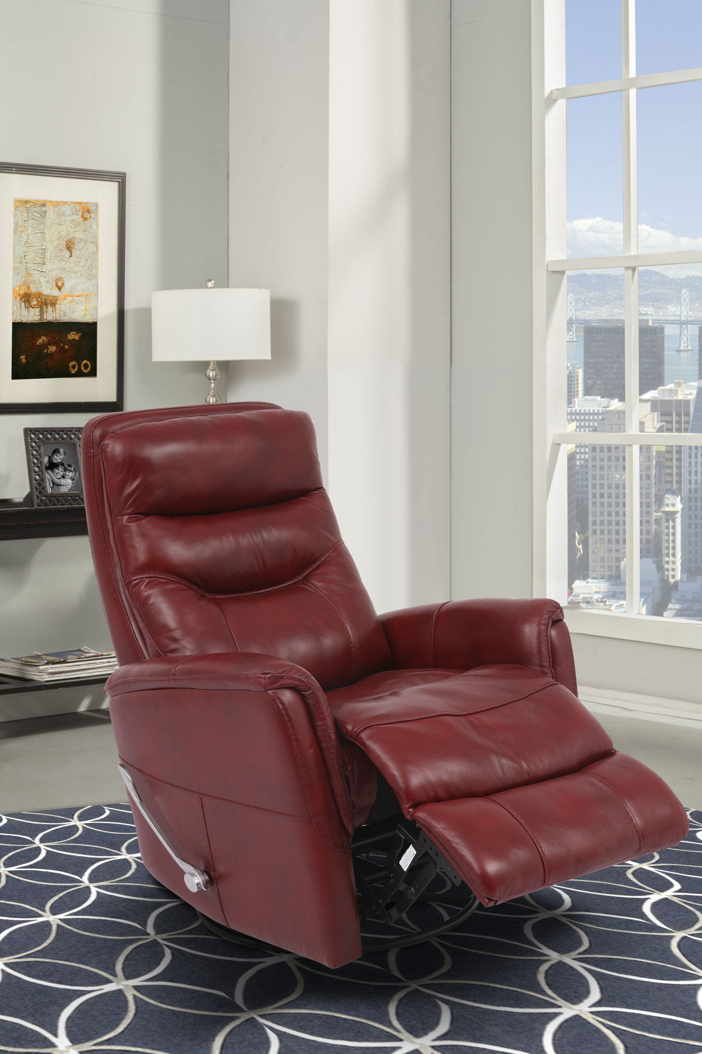 Gemini - Manual Swivel Glider Recliner - Urban Living Furniture (Los Angeles, CA)