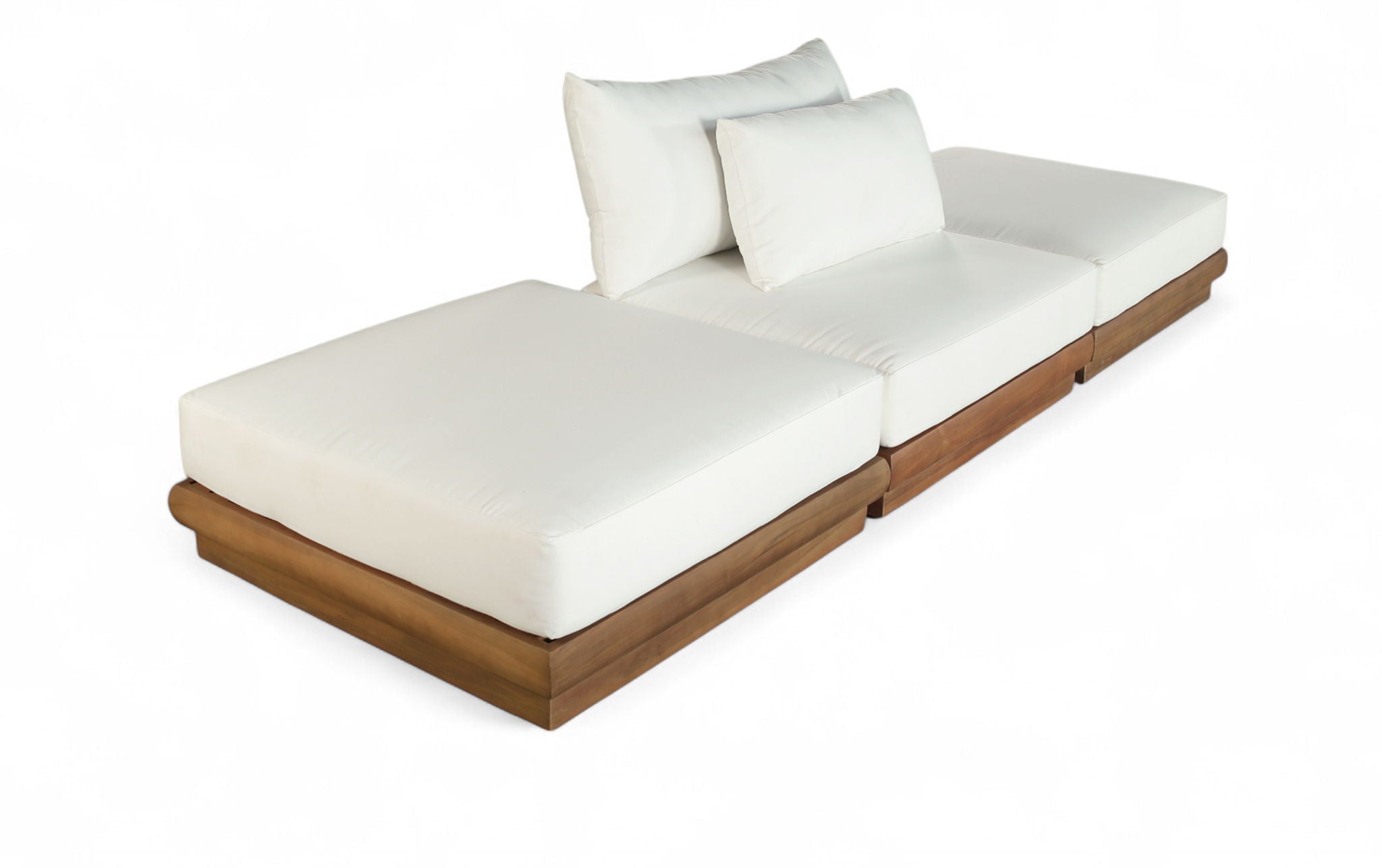 Mirella - 3 Piece Water Resistant Fabric Upholstered Outdoor Patio Modular Sofa - Urban Living Furniture (Los Angeles, CA)