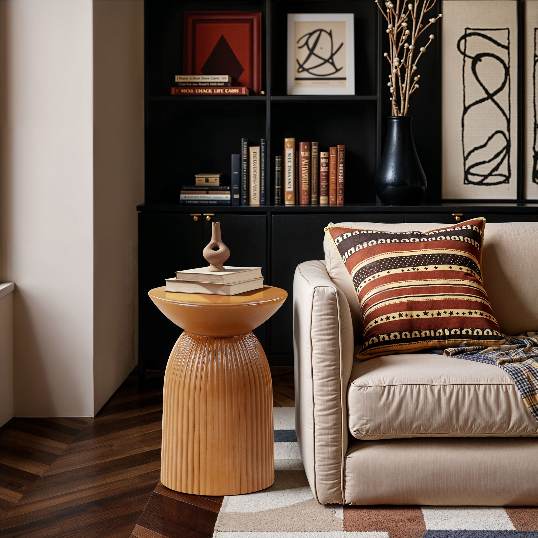 Opani - Concrete End Table - Urban Living Furniture (Los Angeles, CA)