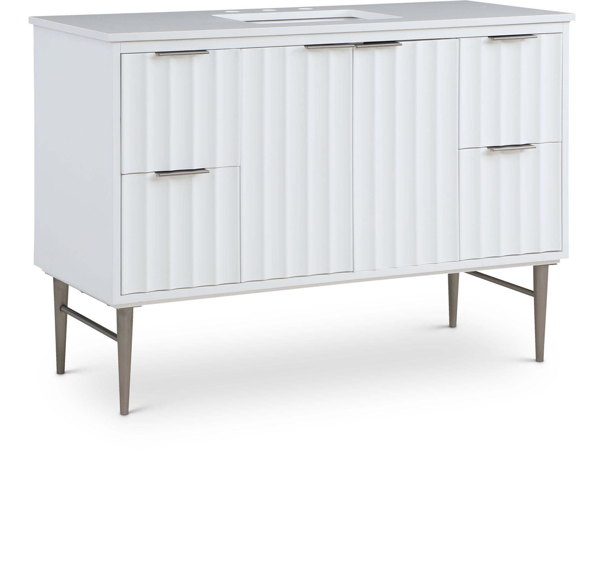 Modernist - Bathroom Vanity With Chrome Legs - Urban Living Furniture (Los Angeles, CA)