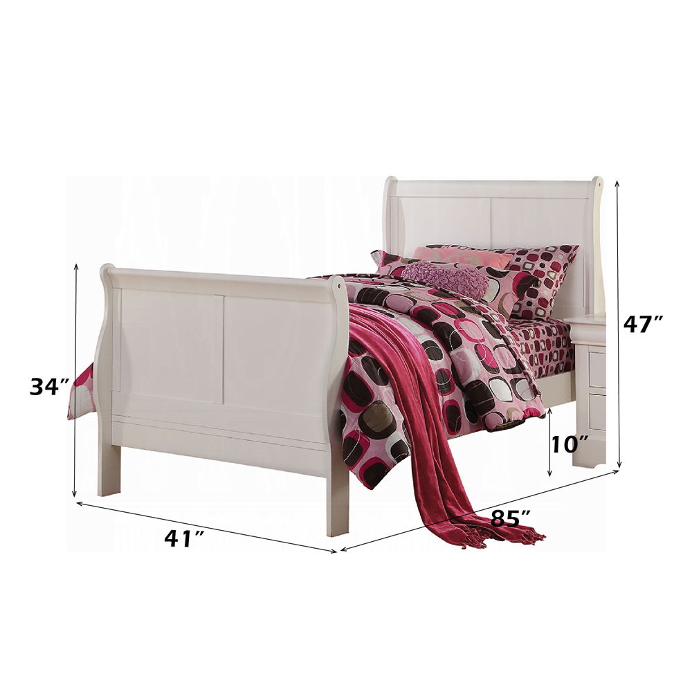Louis Philippe III - Bed (FB 34"H) - Urban Living Furniture (Los Angeles, CA)
