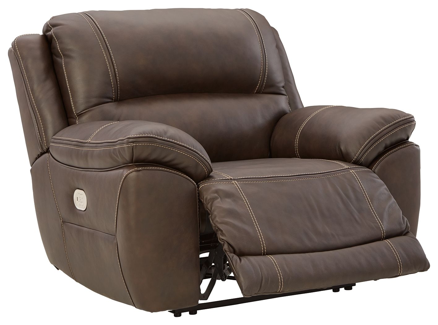 Dunleith - Chocolate - Zero Wall Recliner w/PWR HDRST - Urban Living Furniture (Los Angeles, CA)