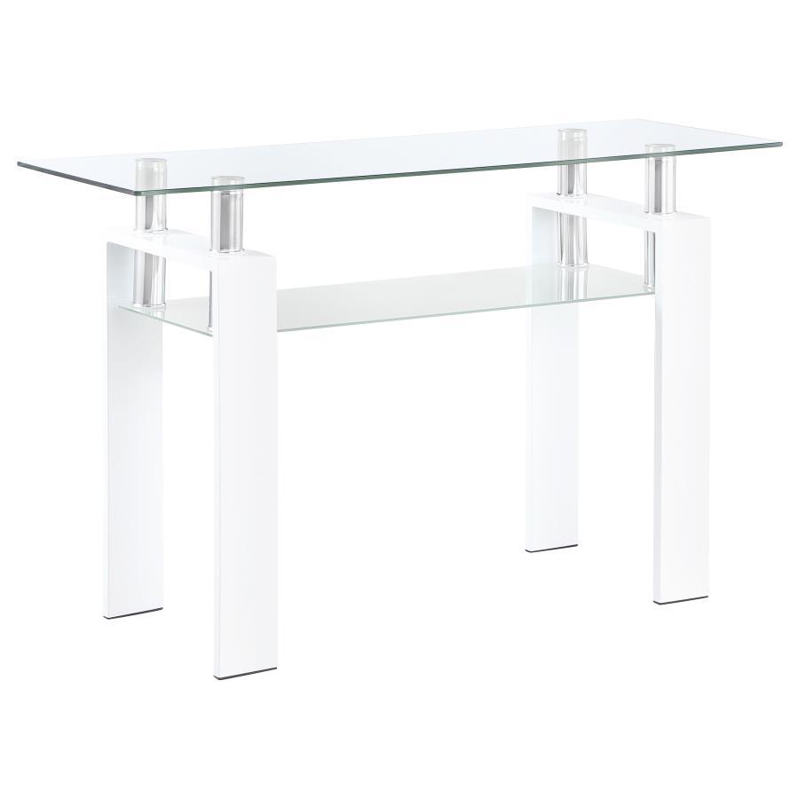 Dyer - Console Table Top, Box 2 of 2 - White - Urban Living Furniture (Los Angeles, CA)