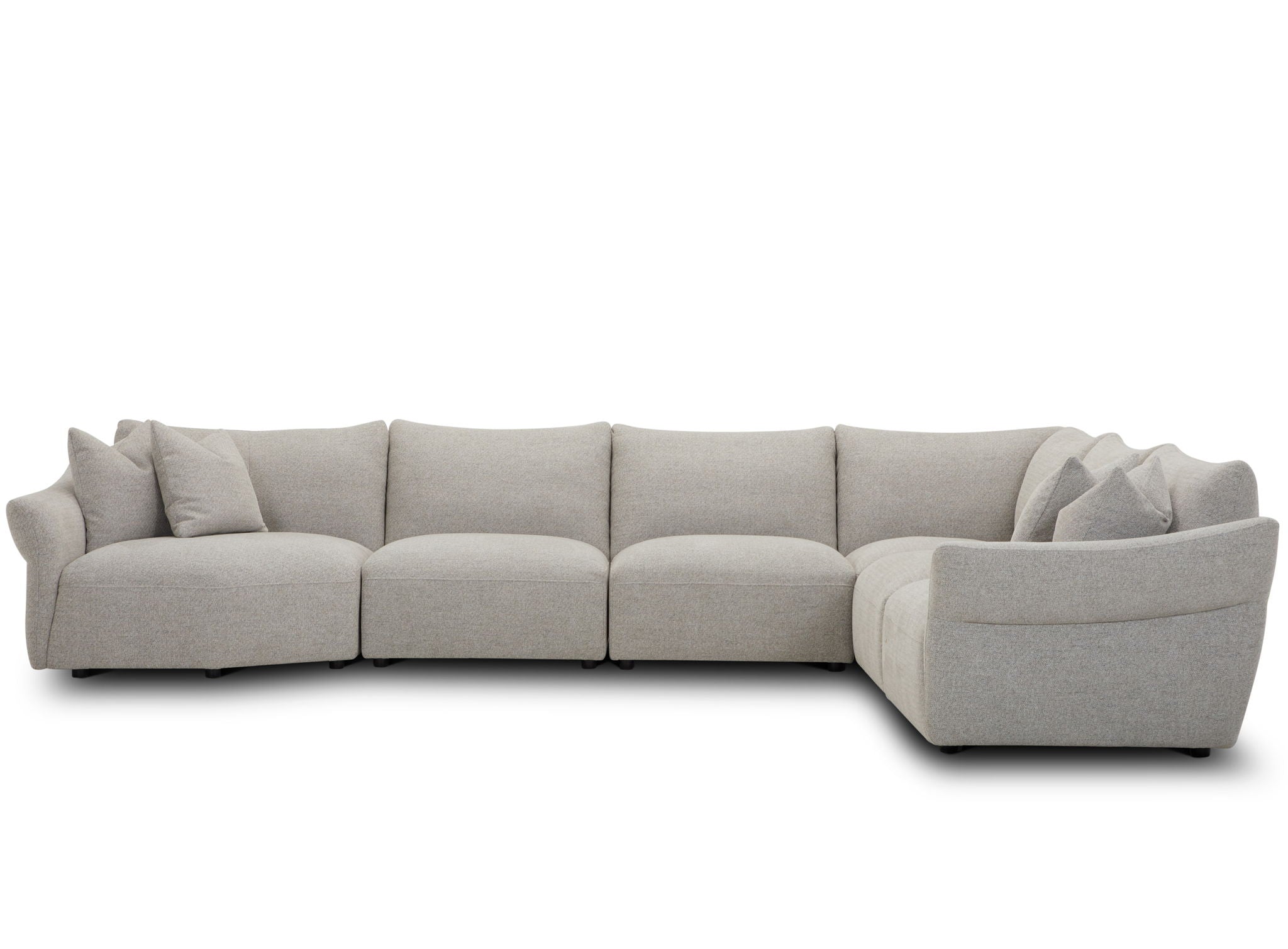 Playful - 6 Piece Modular Sectional - Canes Cobblestone - Urban Living Furniture (Los Angeles, CA)
