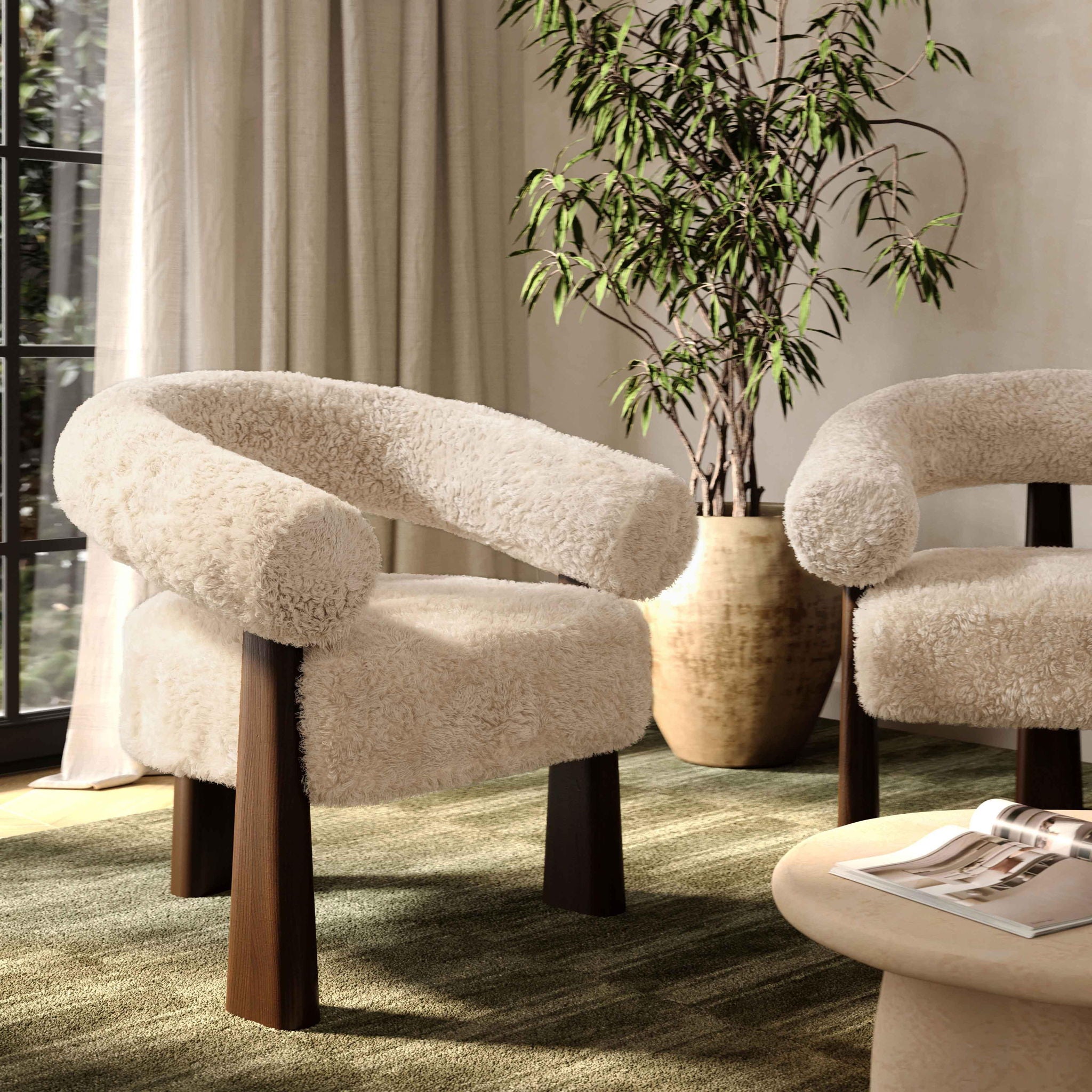 Spara - Straight Accent Chair - Urban Living Furniture (Los Angeles, CA)