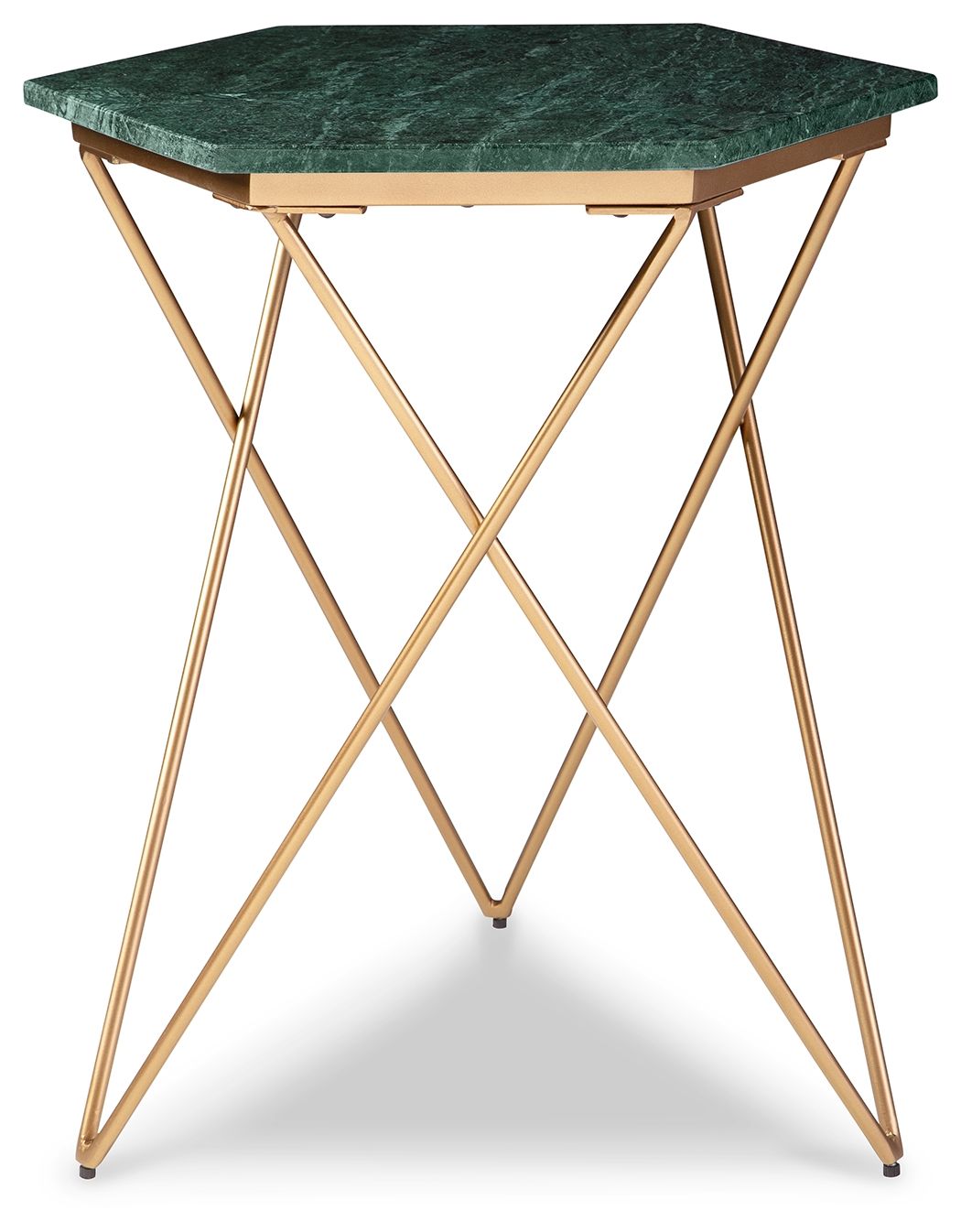 Engelton - Green / Gold - Accent Table - Urban Living Furniture (Los Angeles, CA)
