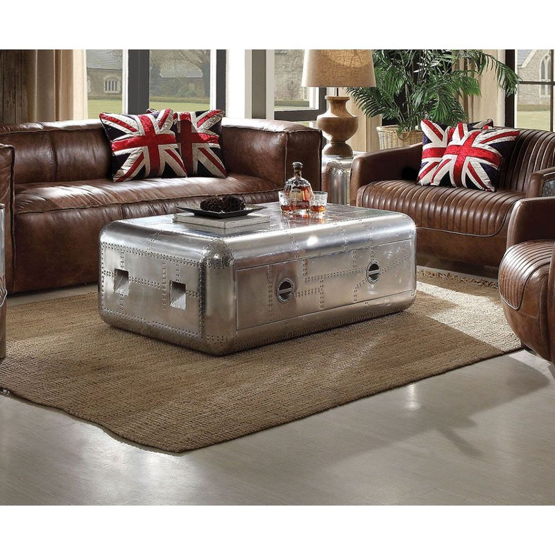 Brancaster - Coffee Table - Aluminum - 19" - Urban Living Furniture (Los Angeles, CA)