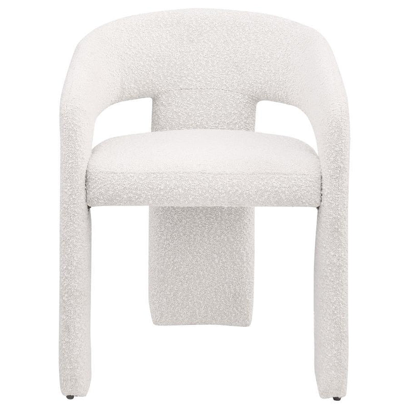 Eudora - Boucle Upholstered Dining Side Chair (Set of 2) - Cream