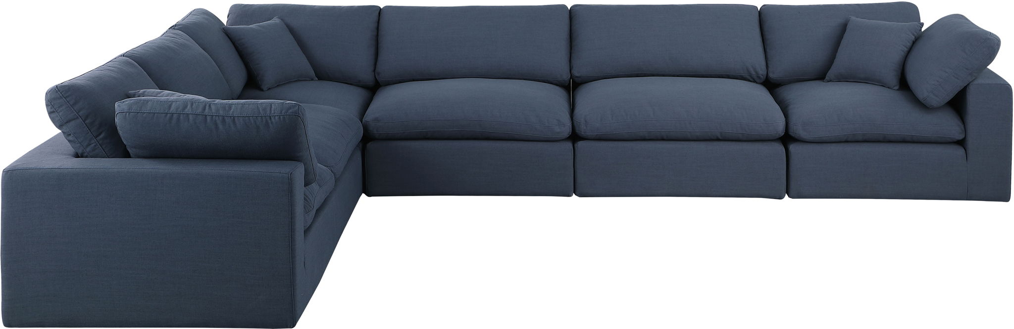Comfy - 6 Piece Linen Modular Corner Sectional - Urban Living Furniture (Los Angeles, CA)